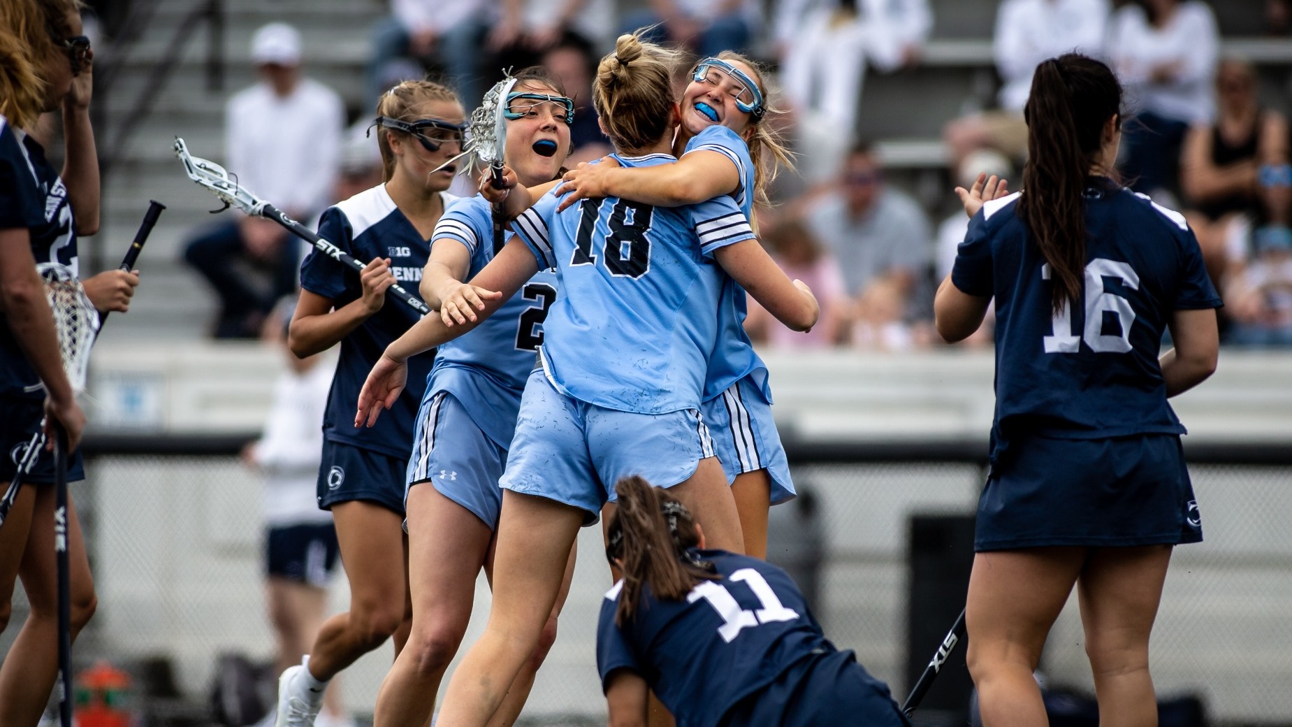 Johns Hopkins Downs 14 Penn State, 1612, in Regular Season Finale Johns Hopkins University