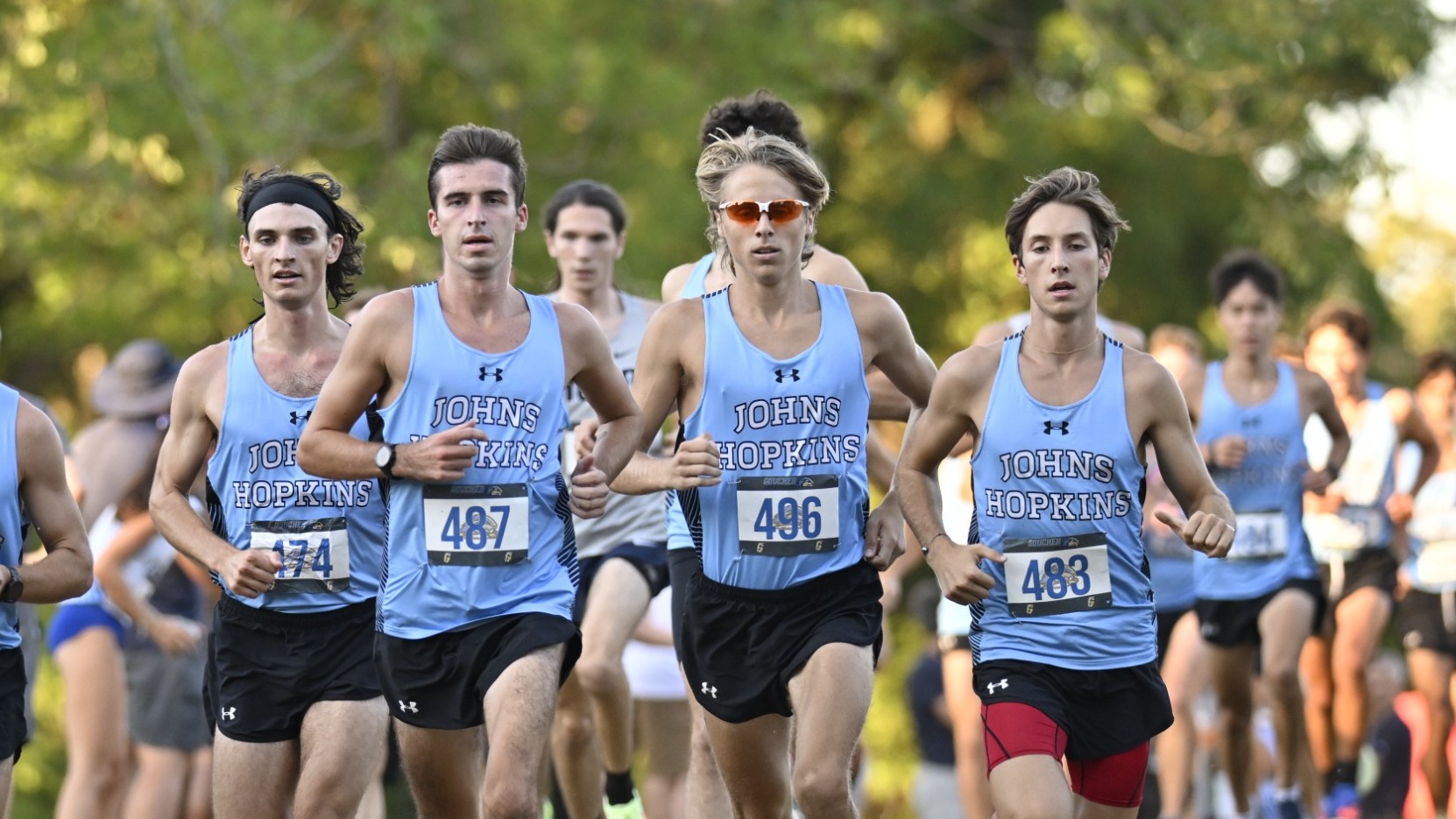 Men's Cross Country Dominates at Baltimore Metro Invitational Johns