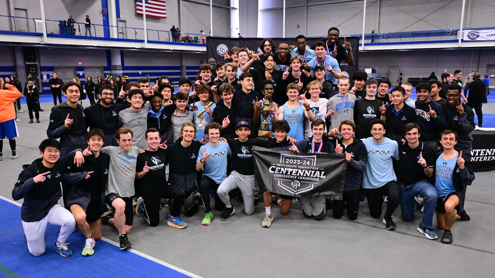 Hopkins Edges Out Ursinus to Win 11th Straight Centennial Conference Championship Johns