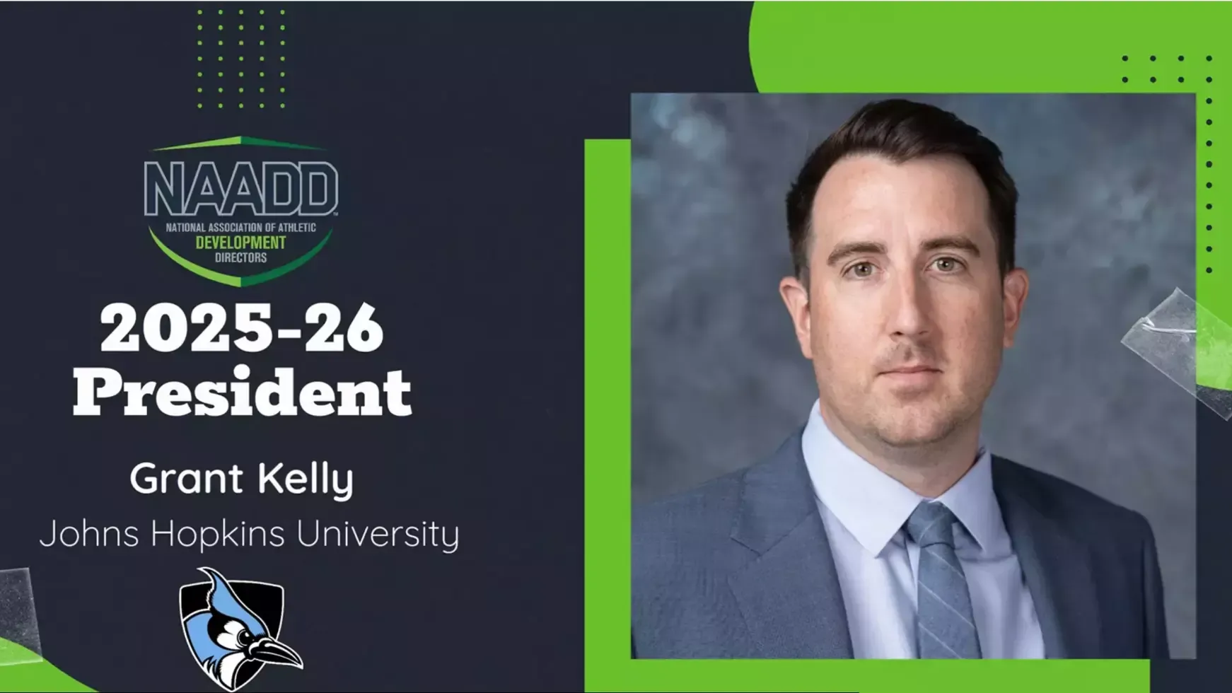 Grant Kelly - NAADD President Graphic
