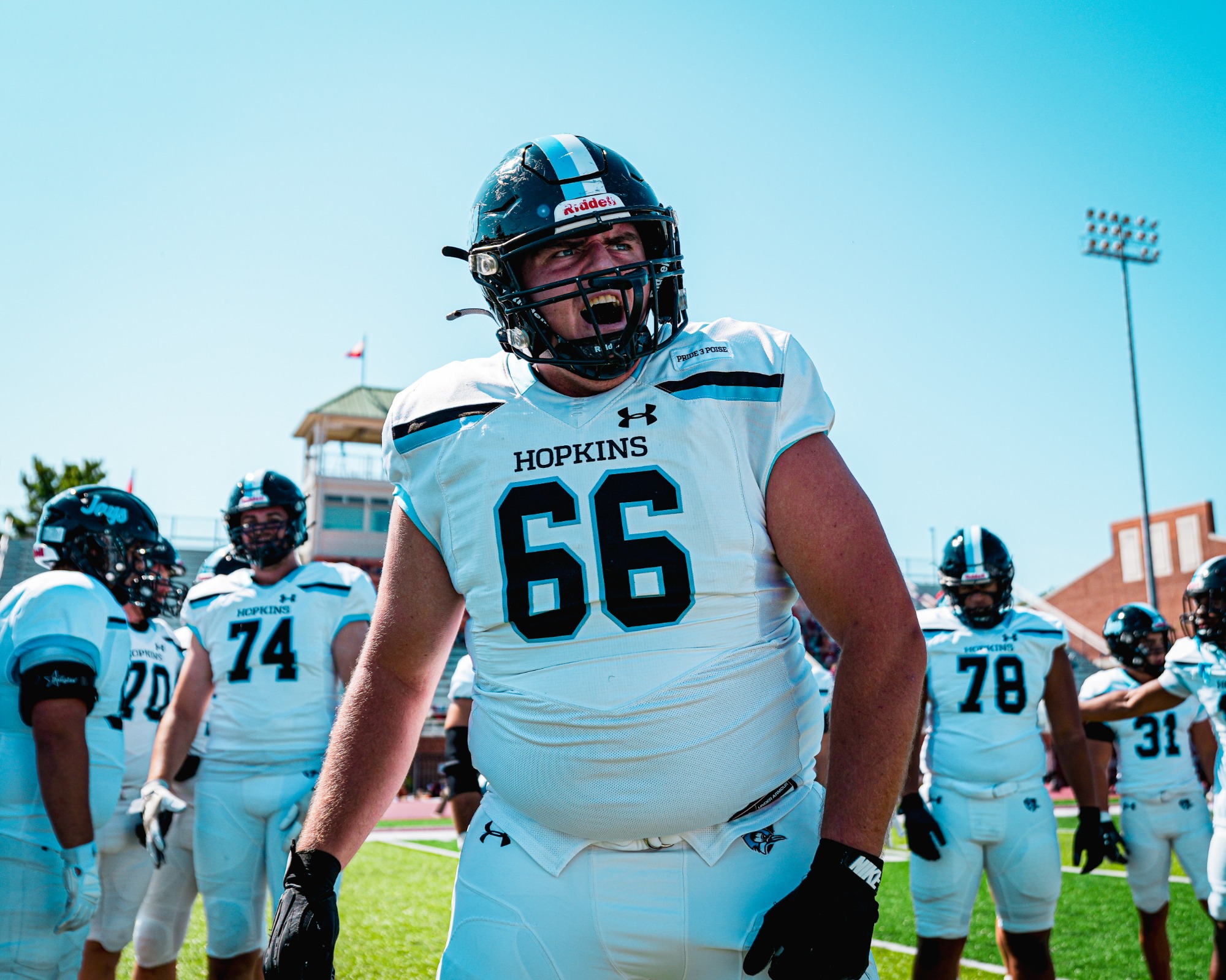 Senior Charlie Pearson helped the Blue Jays rush for nearly 200 yards in a 40-22 win at #5/#4 Susquehanna.