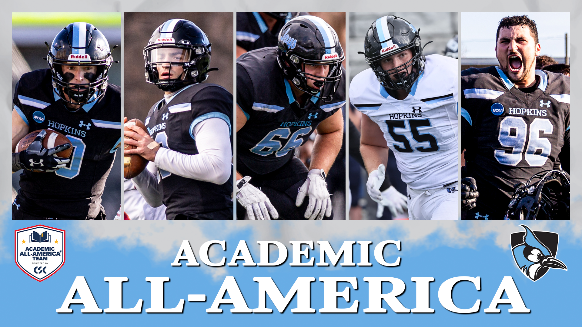 Academic All-America Football Graphic (2025)