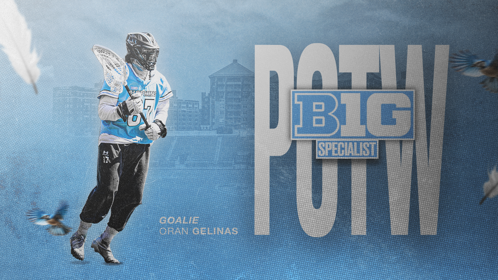 Oran Gelinas - B1G POW Graphic