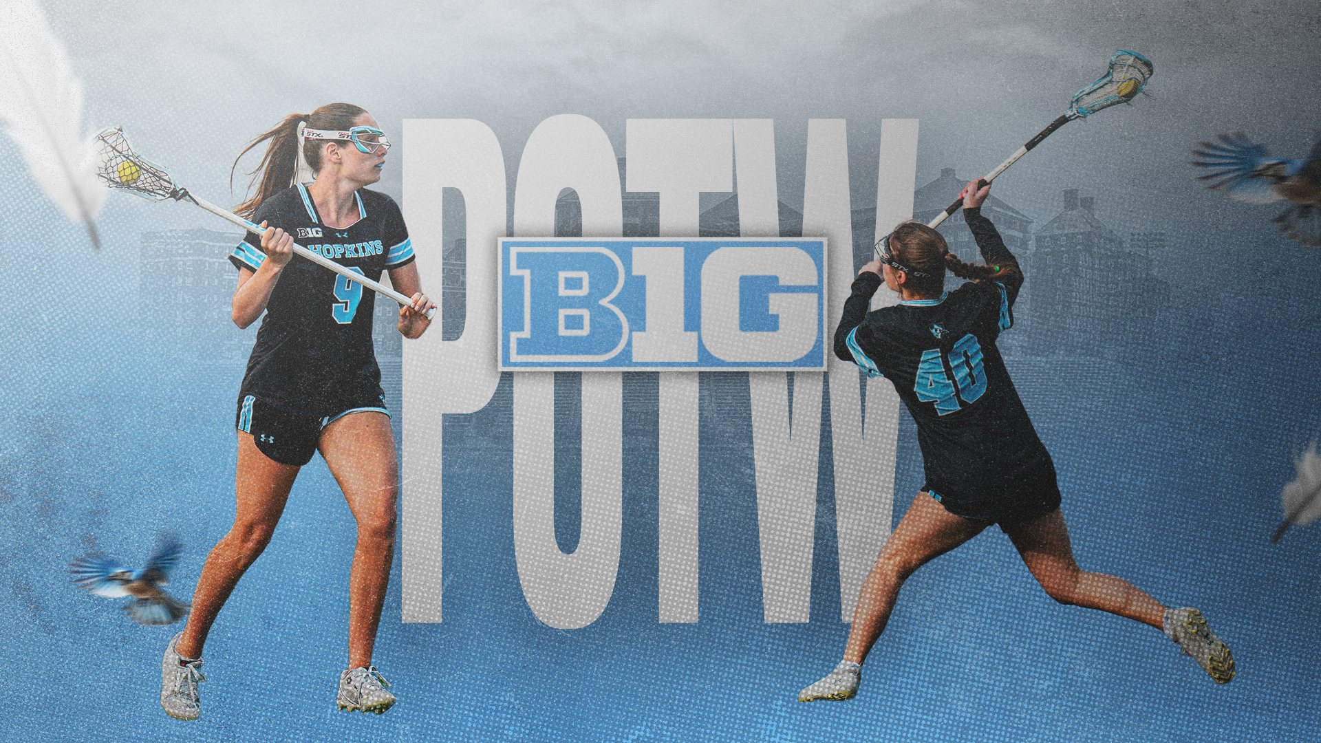 O'Brien and Downey B1G Players of the Week
