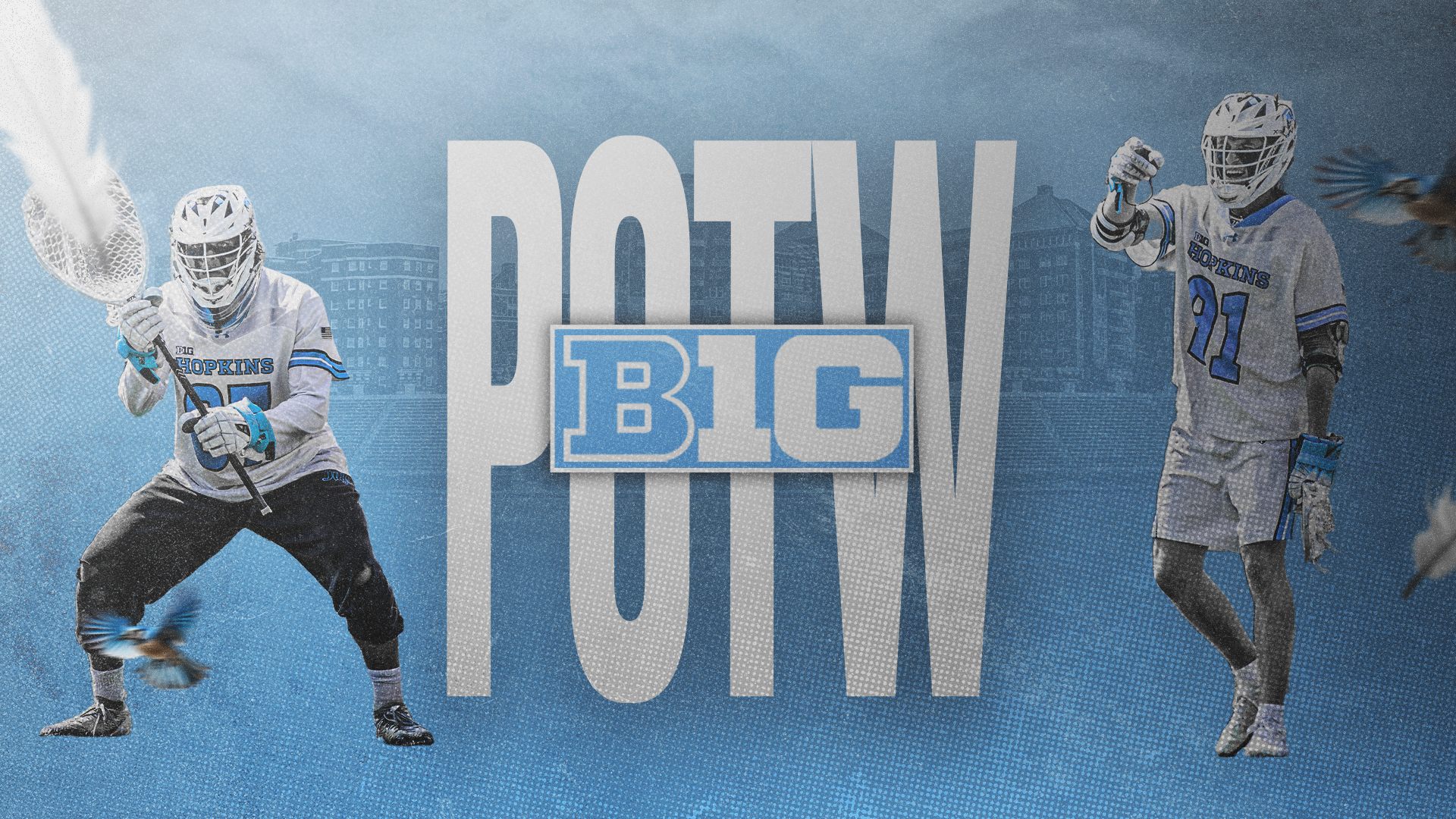 B1G Player of the Week Graphic (Gelinas, Chauvette)