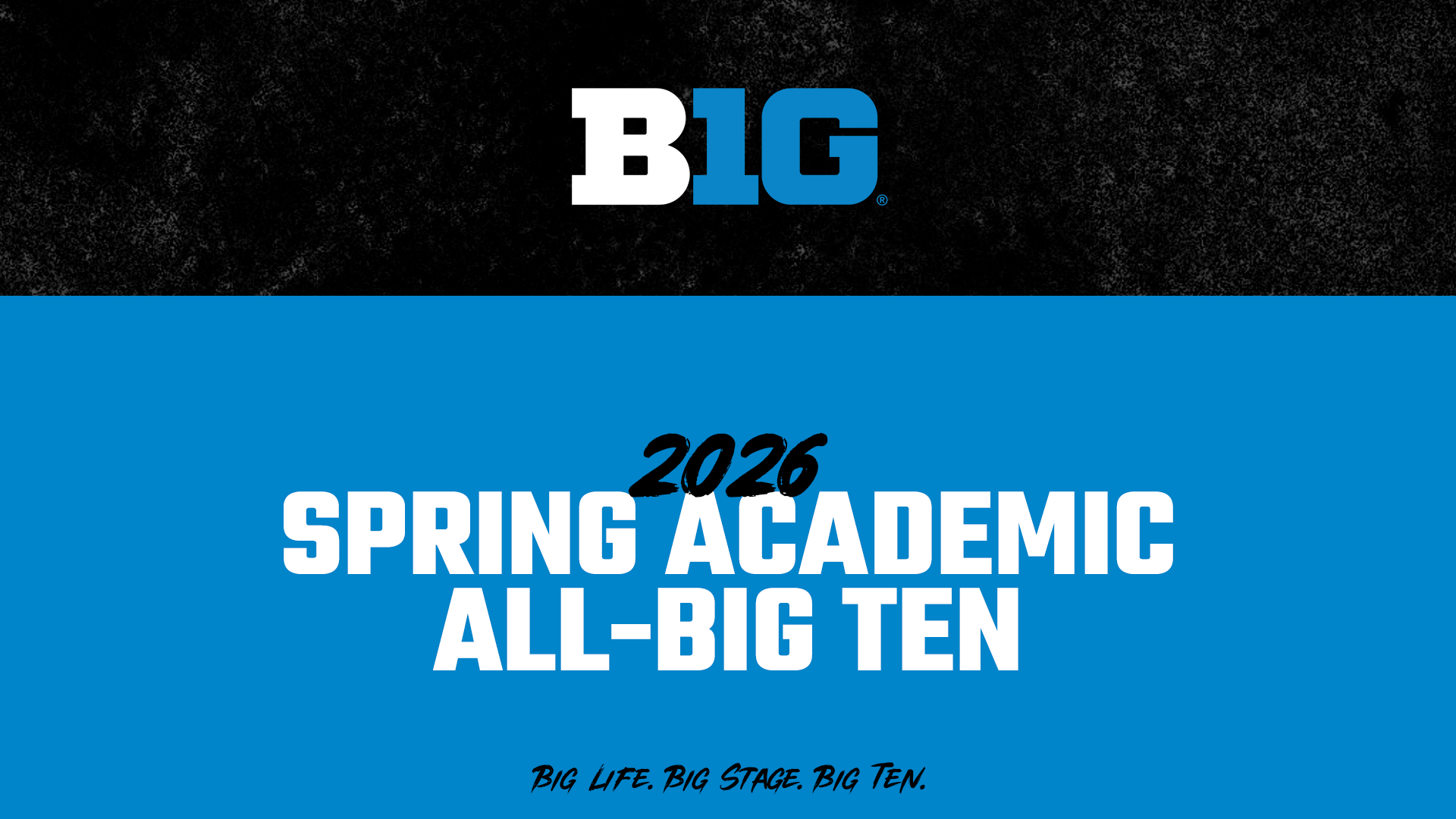 2026 Academic All-Big Ten