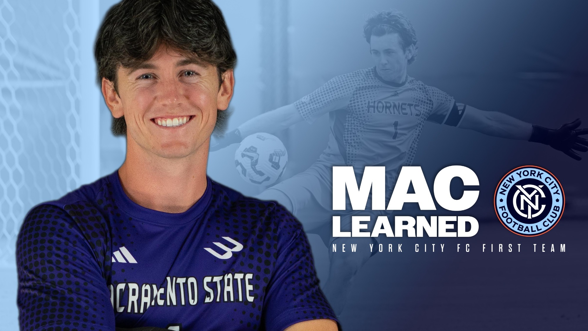 2025 MSOC Mac Learned Signs a First Team contract with New York City FC for 2026