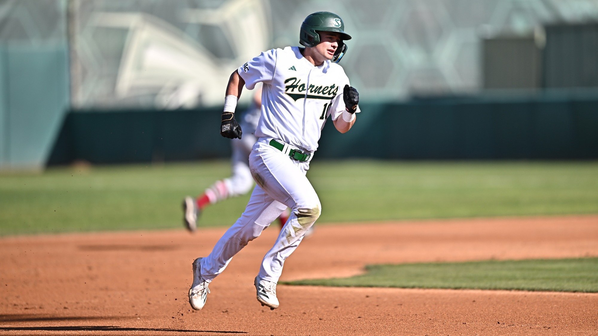 2026 BSB Jace Jeremiah heads to third base during a game against Saint Joseph's on Feb. 22
