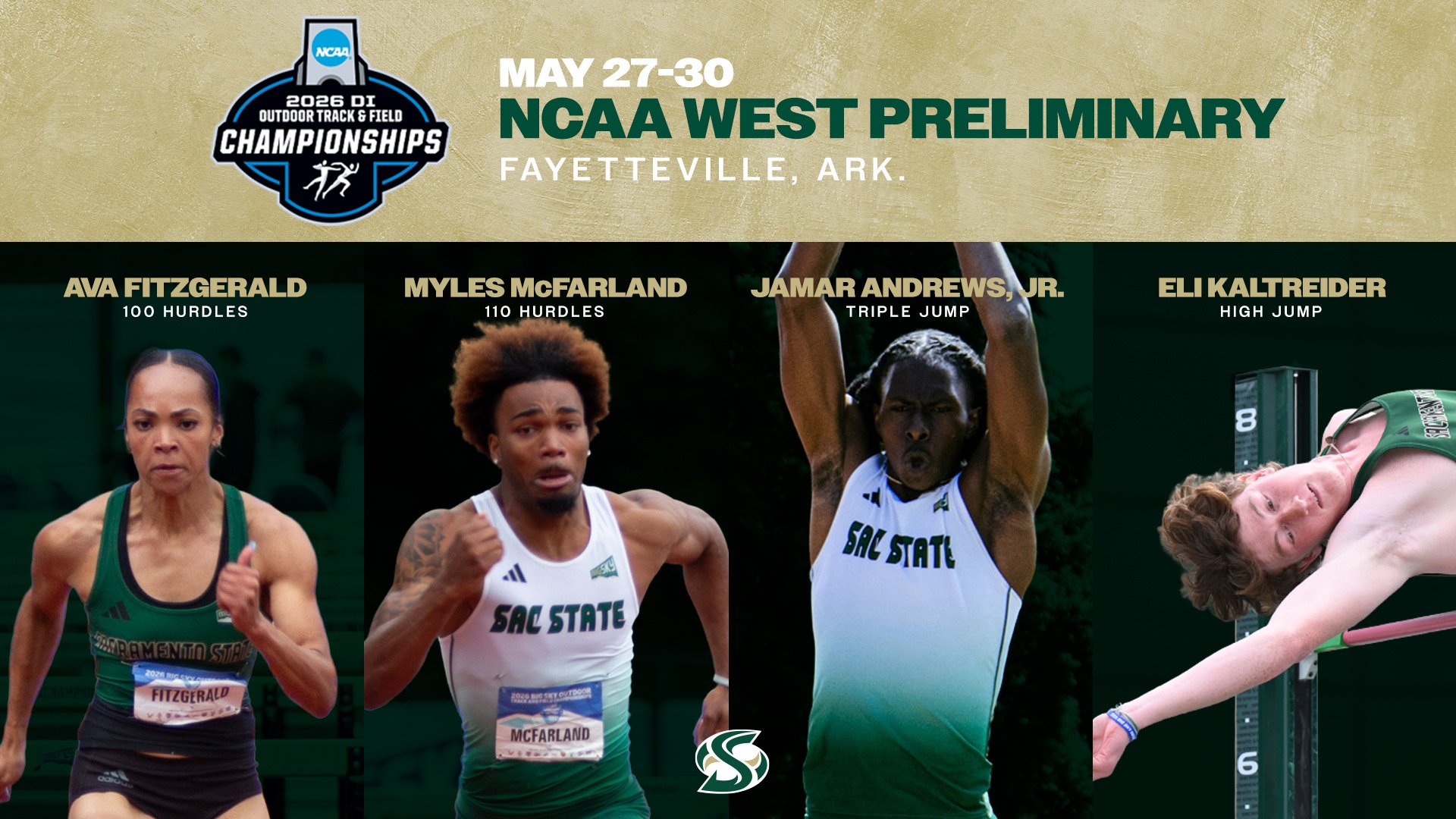 Photos of Ava Fitzgerald, Myles McFarland, Jamar Andrews, Jr., and Eli Kaltreider