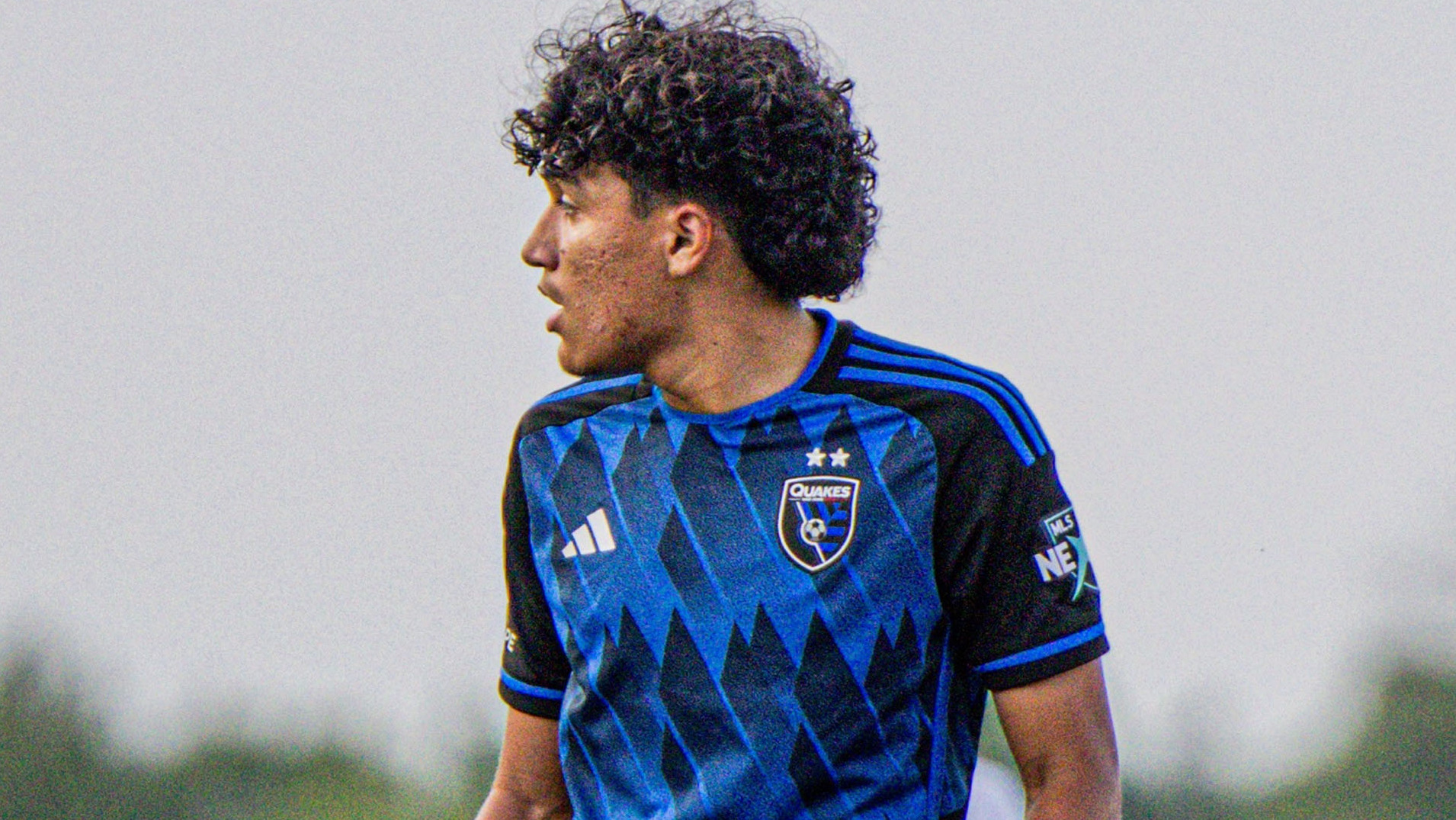 2025 MSOC Chris Menjivar action photo while with the San Jose Earthquakes Academy