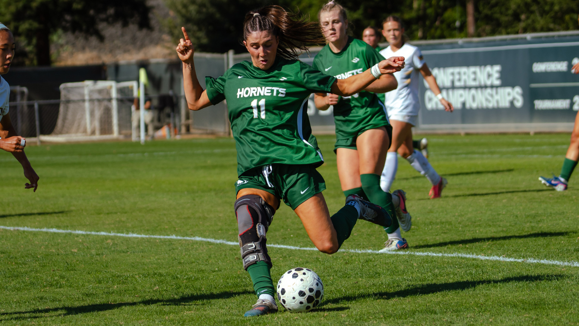 2026 WSOC Jules Colchico attempts a shot against UC Irvine