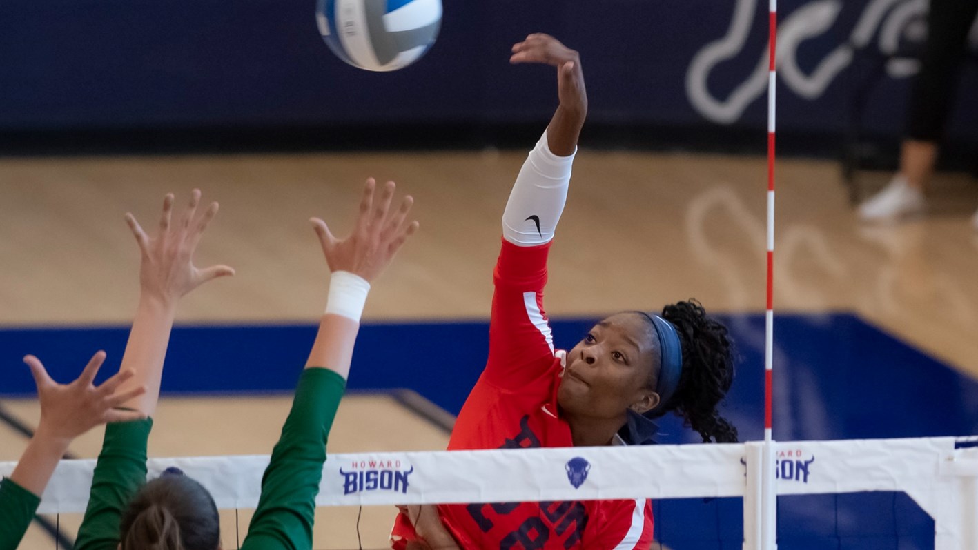 Volleyball Takes Down Fairleigh Dickinson Howard University Athletics