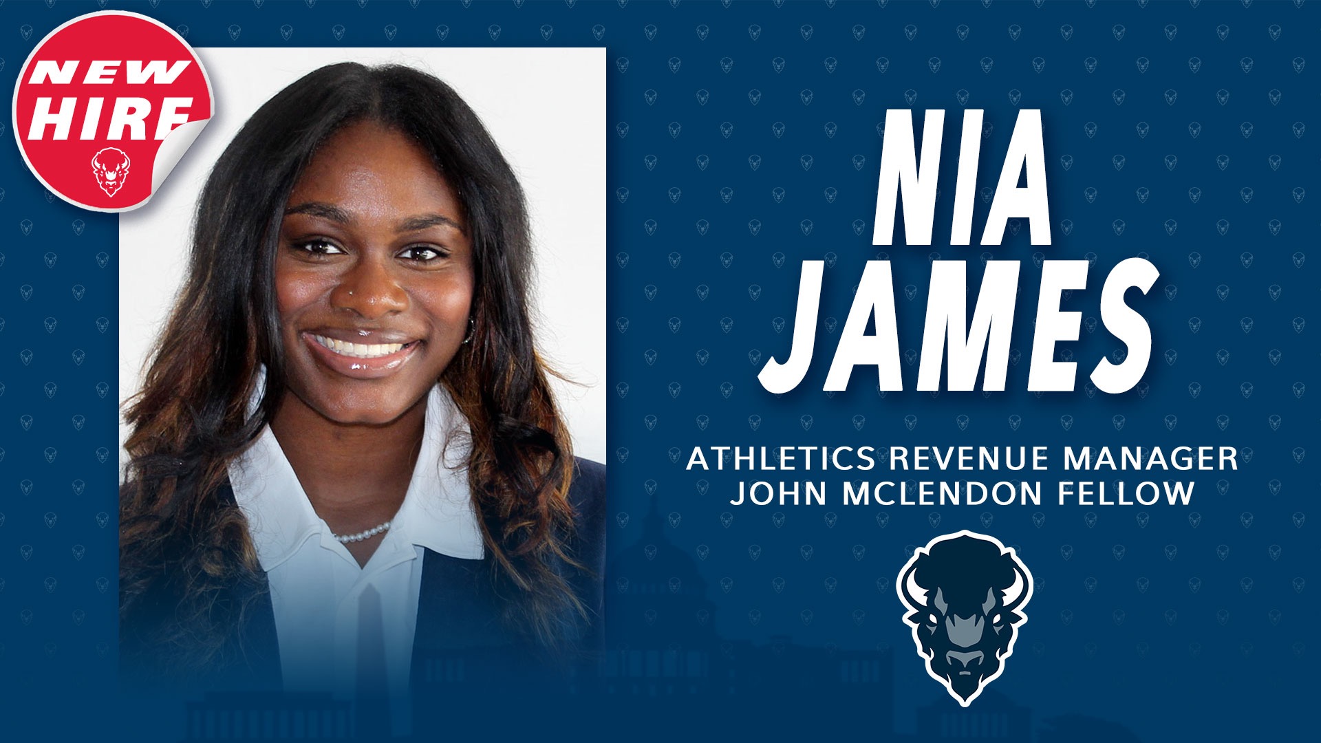 Nia James New Hire (SIDEARM)