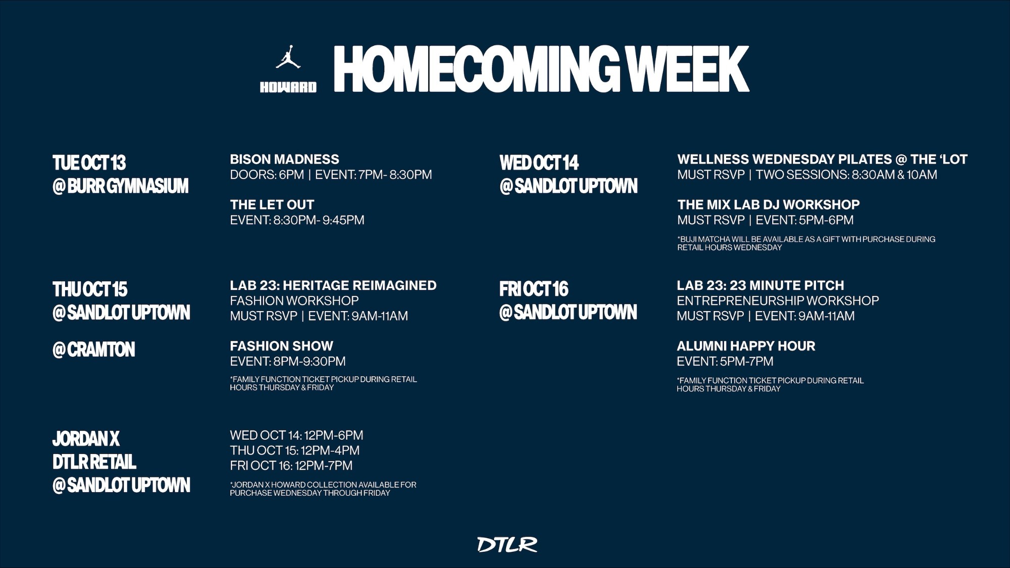Homecoming Week 2026