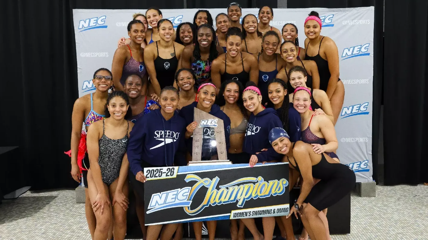2025-2026 NEC Women's Swimming & Diving Champions