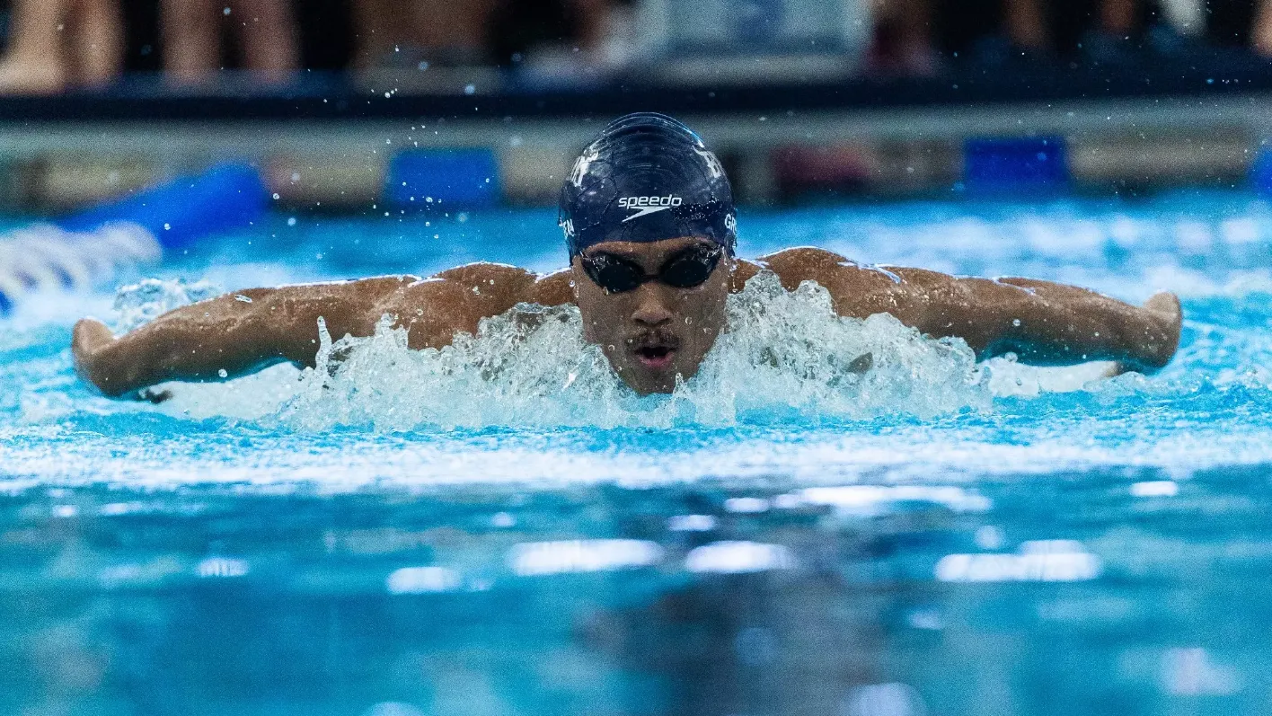 Howard University NEC Conference meet at Spire Institute in Geneva, Ohio on February 21, 2026. Kent J Edwards / Caught By Kent