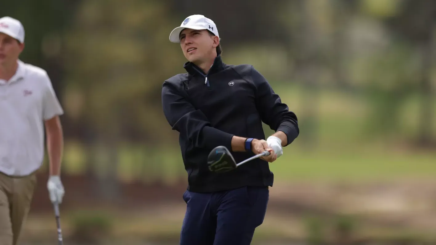 Kannapolis, NC Ð Apr 6: NCAA Men's Golf - Irish Creek Intercollegiate - Day 1 at The Club at Irish Creek in Kannapolis, NC on April 6, 2026. (Credit: Andy Mead/YCJ)