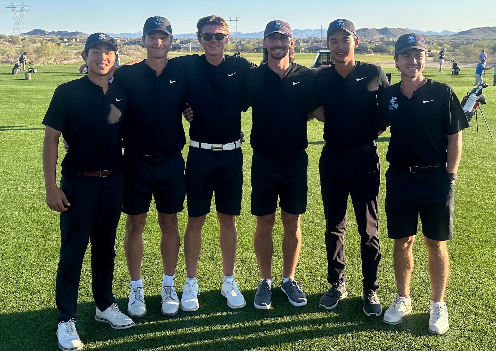 HPU mens golf team