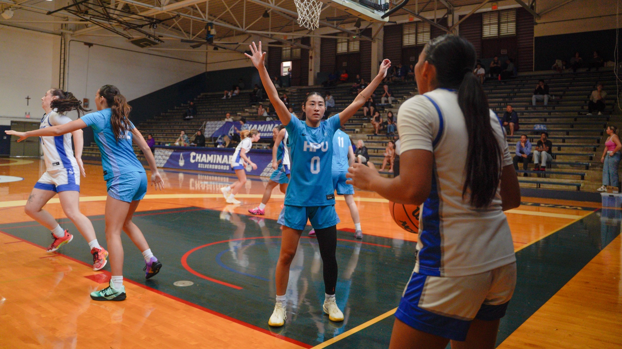 Kyra Tanabe Guards Inbound Play