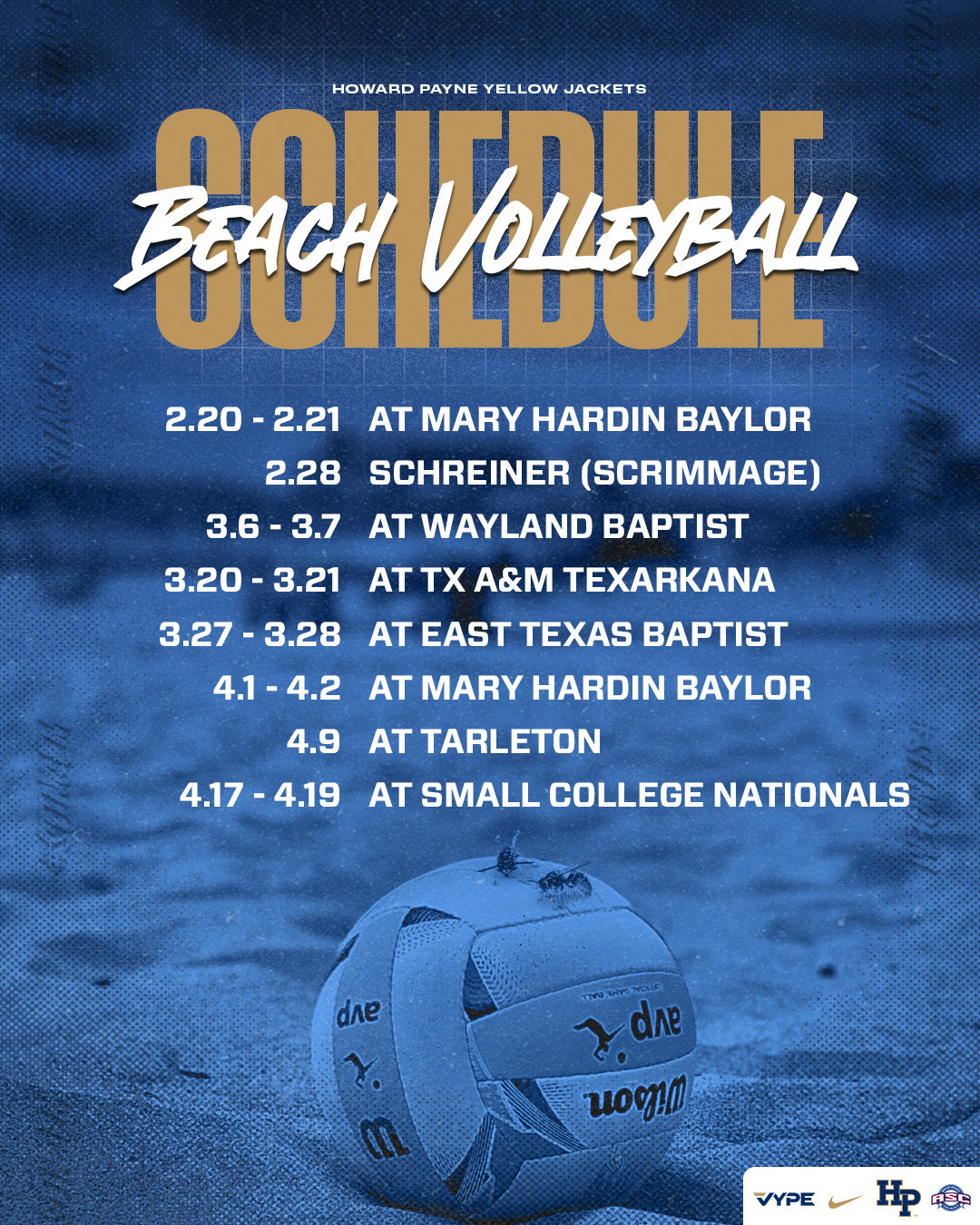 Beach Volleyball Schedule