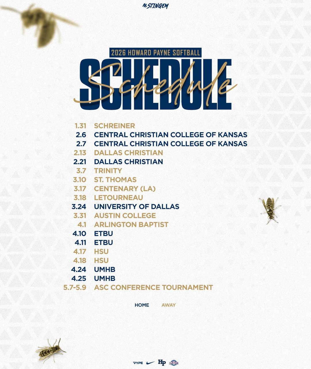 2026 Softball Schedule 