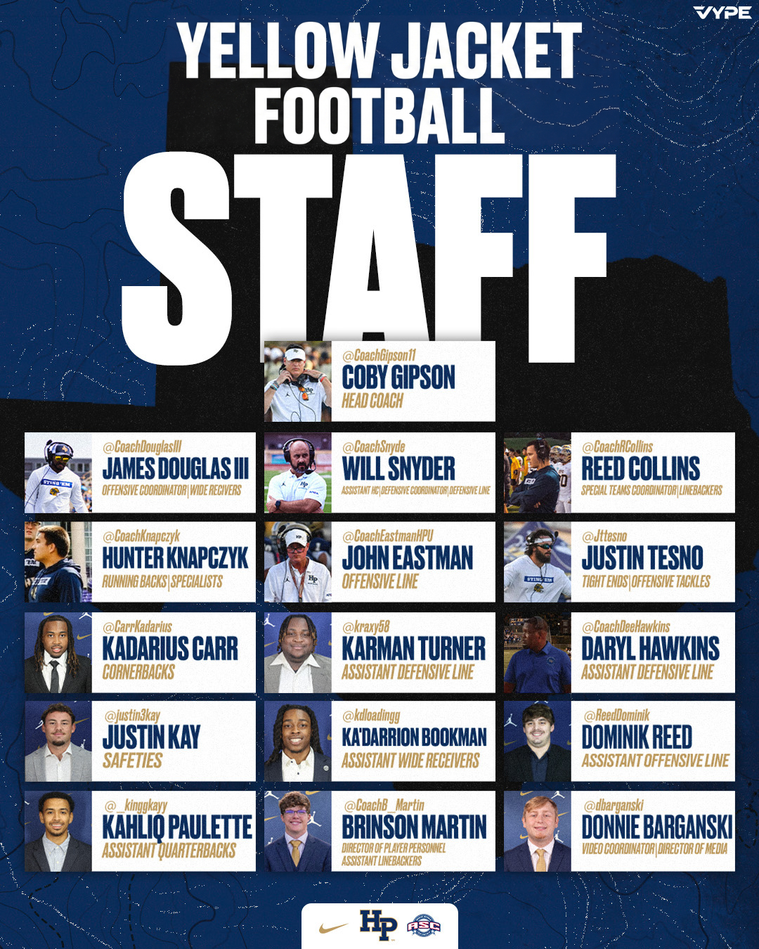 Football Staff Changes