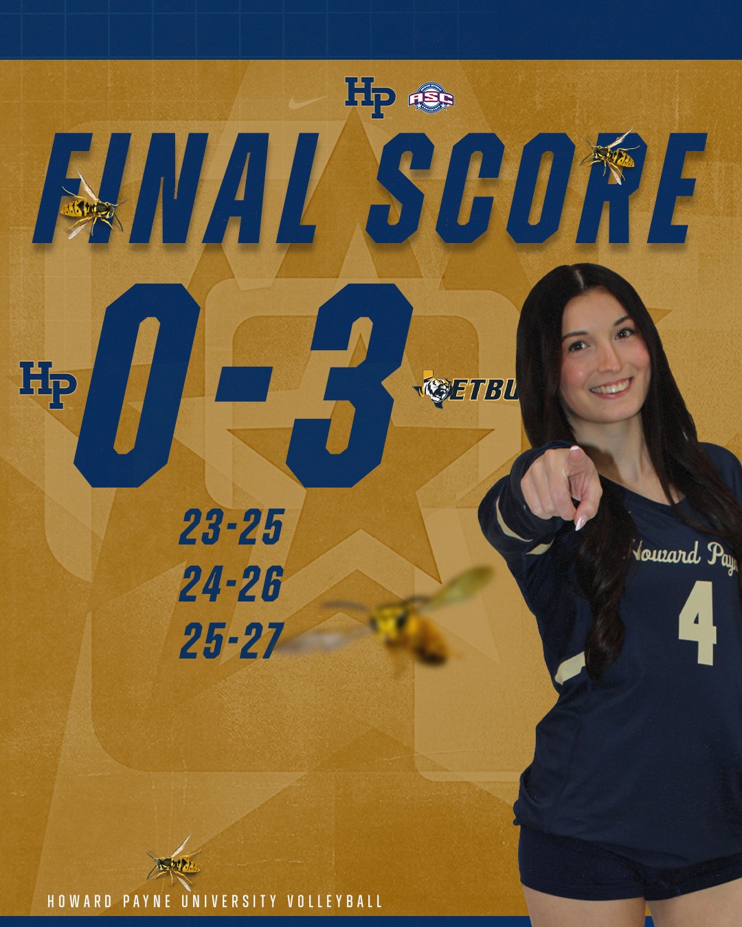 September 24 Game Graphic against ETBU