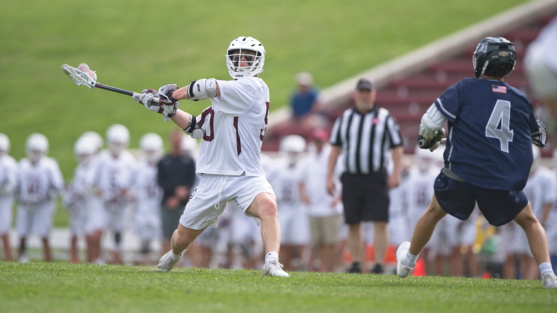 Campion White 2023 Men's Lacrosse HampdenSydney College