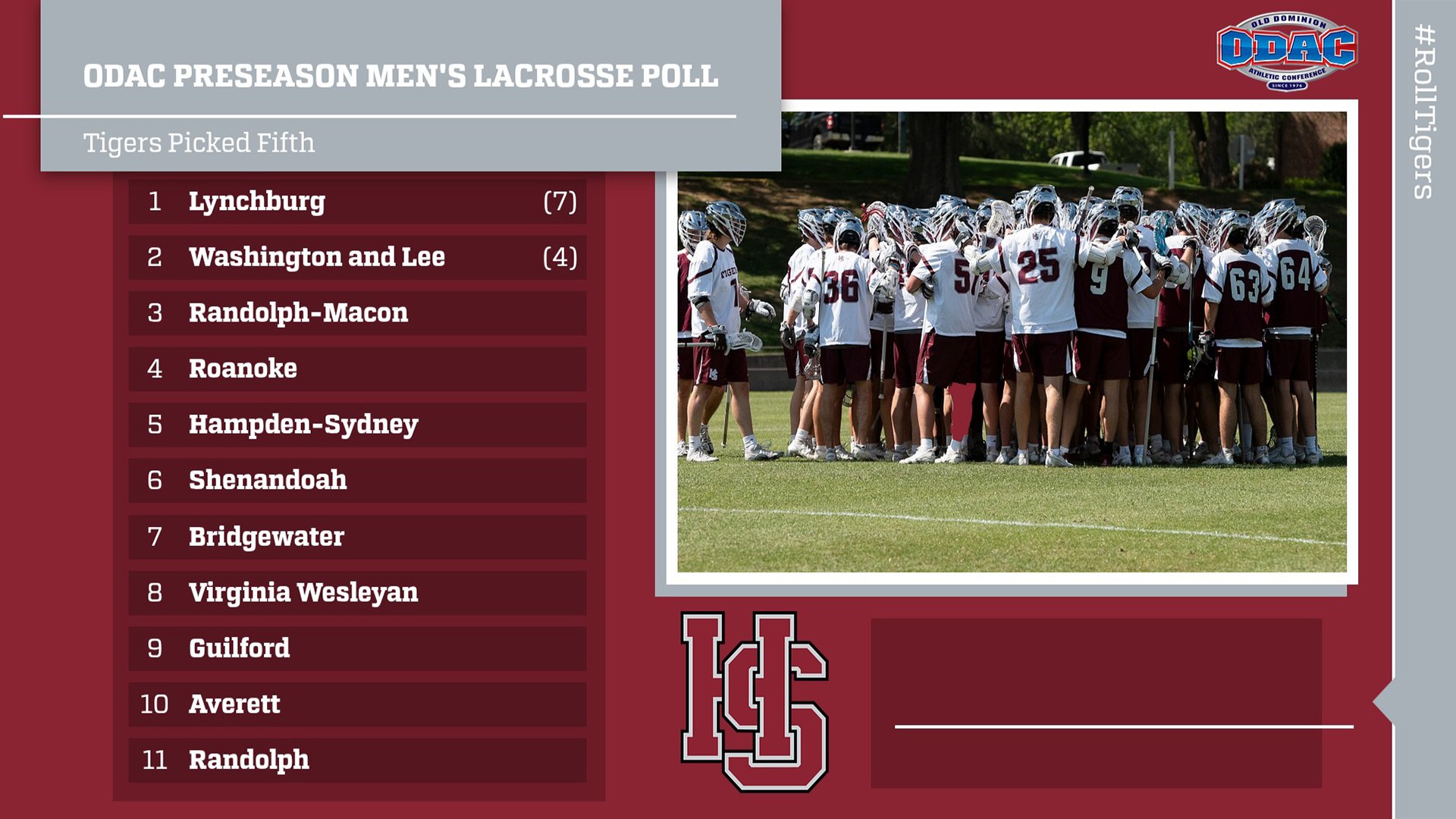 26 ODAC Preseason Poll