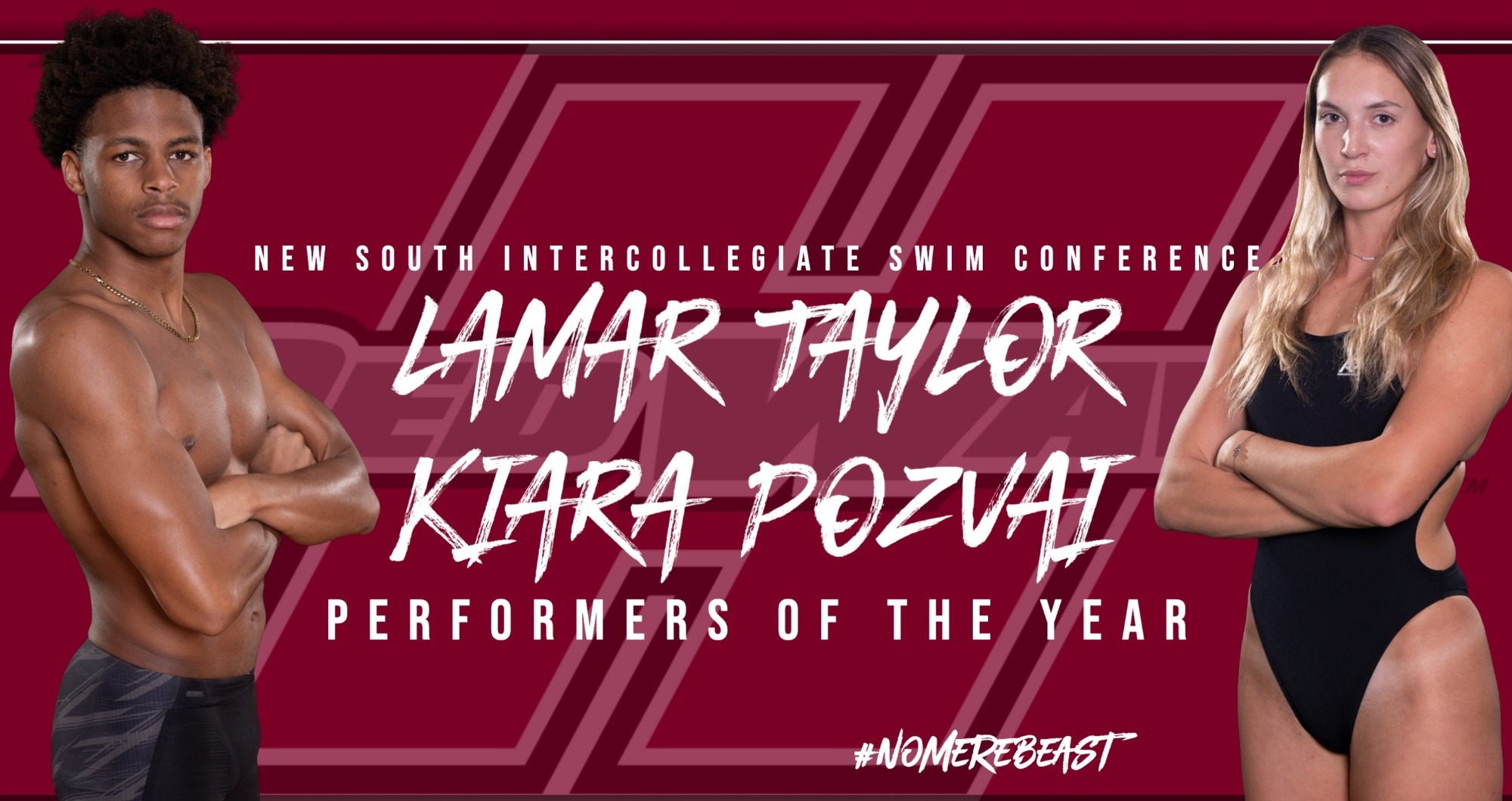 Taylor and Pozvai NSISC Performers of the Year