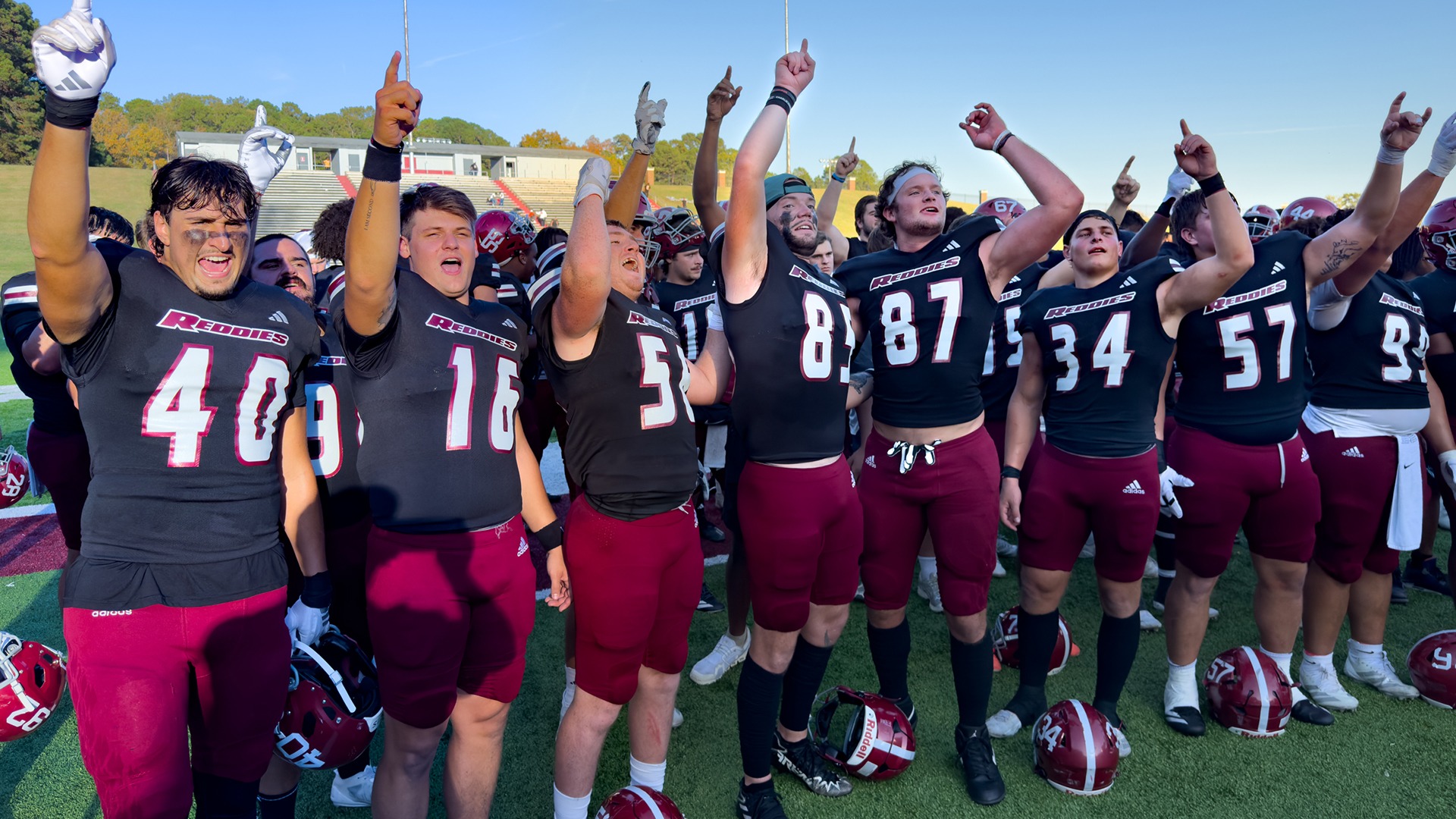 team celebration ecu 25