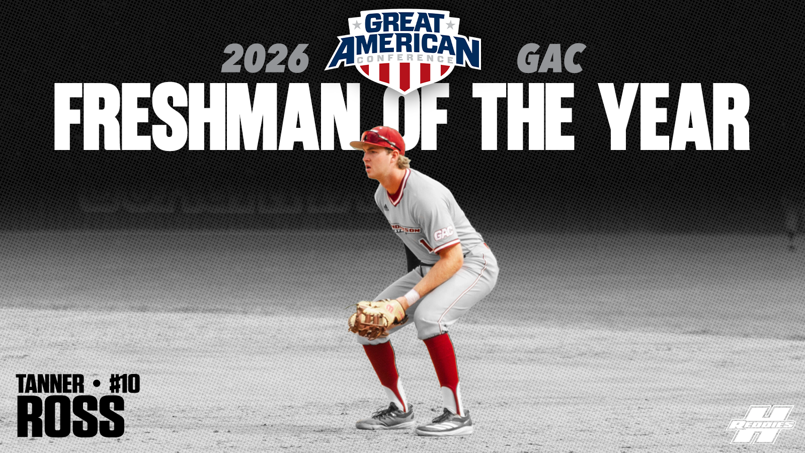 Tanner Ross Freshman of the Year Graphic