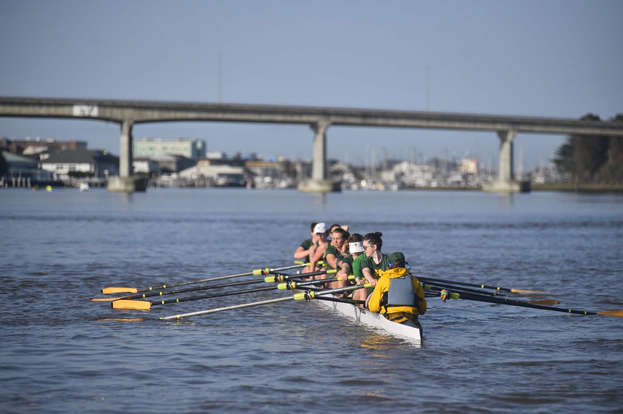 Rowing Opens Season with Pair of Races in Sacramento Cal Poly