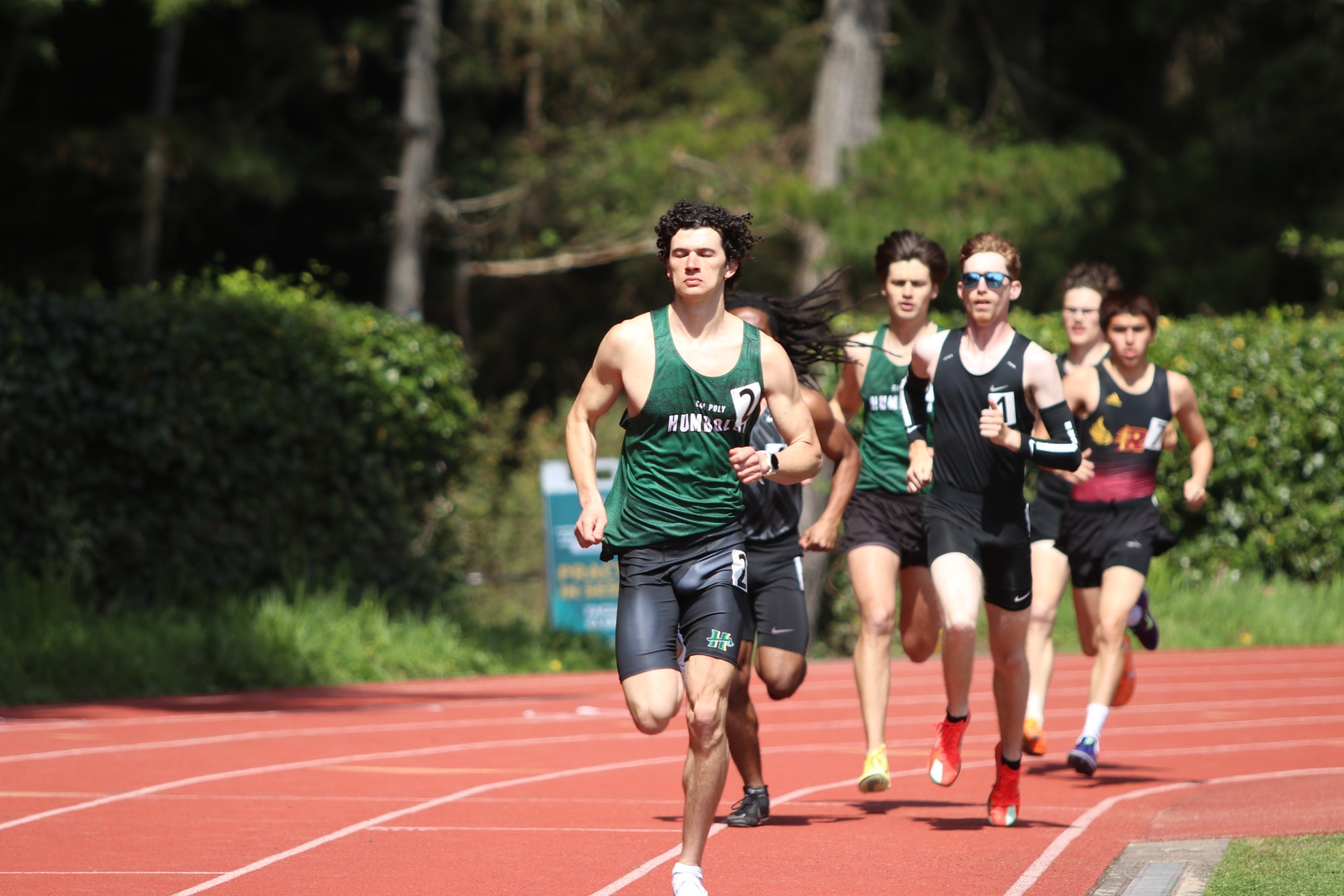 mens track and field, cal poly humboldt invite