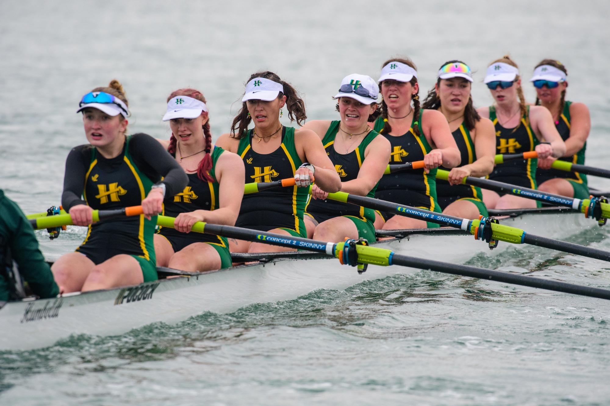 rowing at blue heron