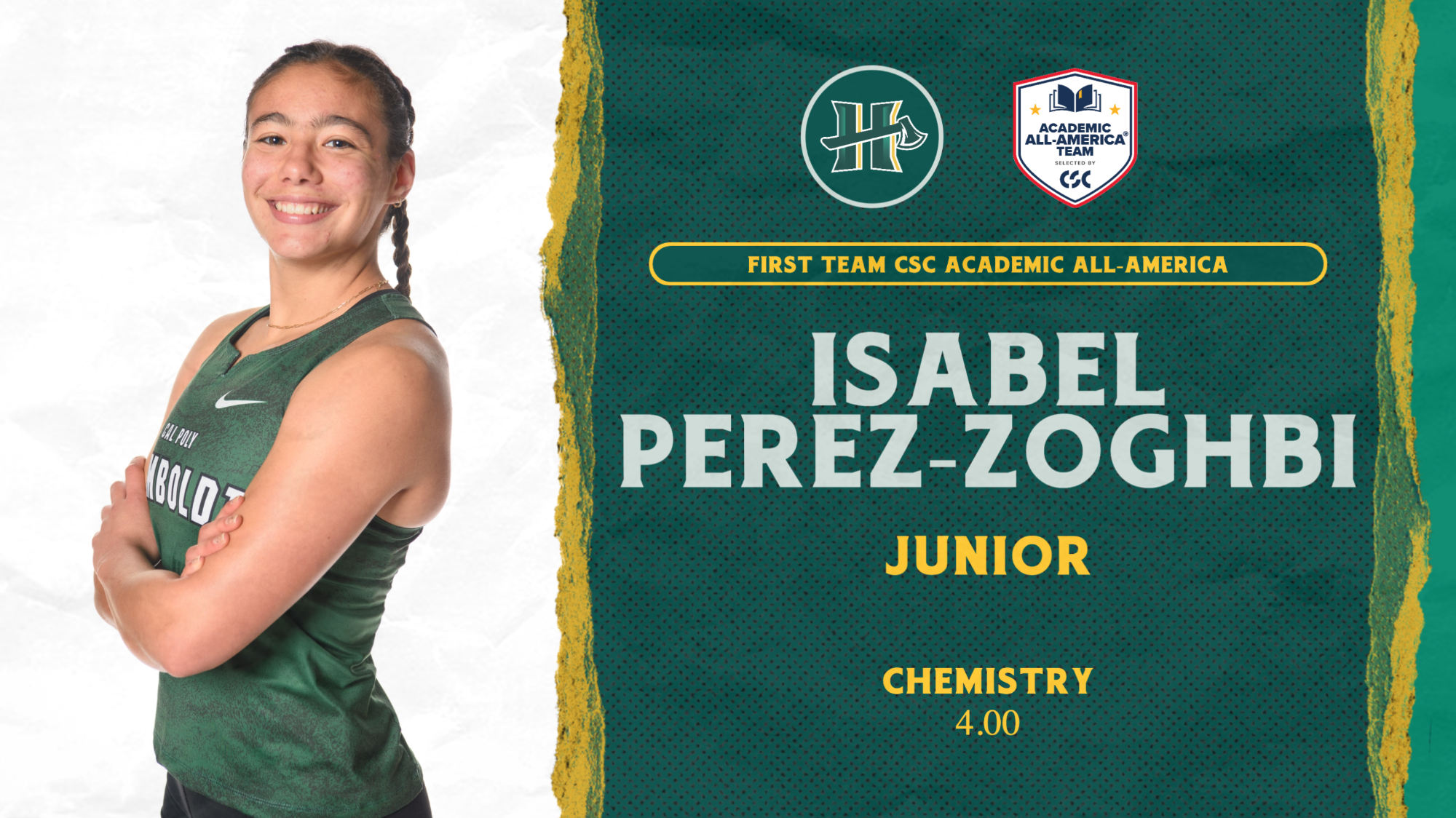 Isabel Perez-Zoghbi all-american
