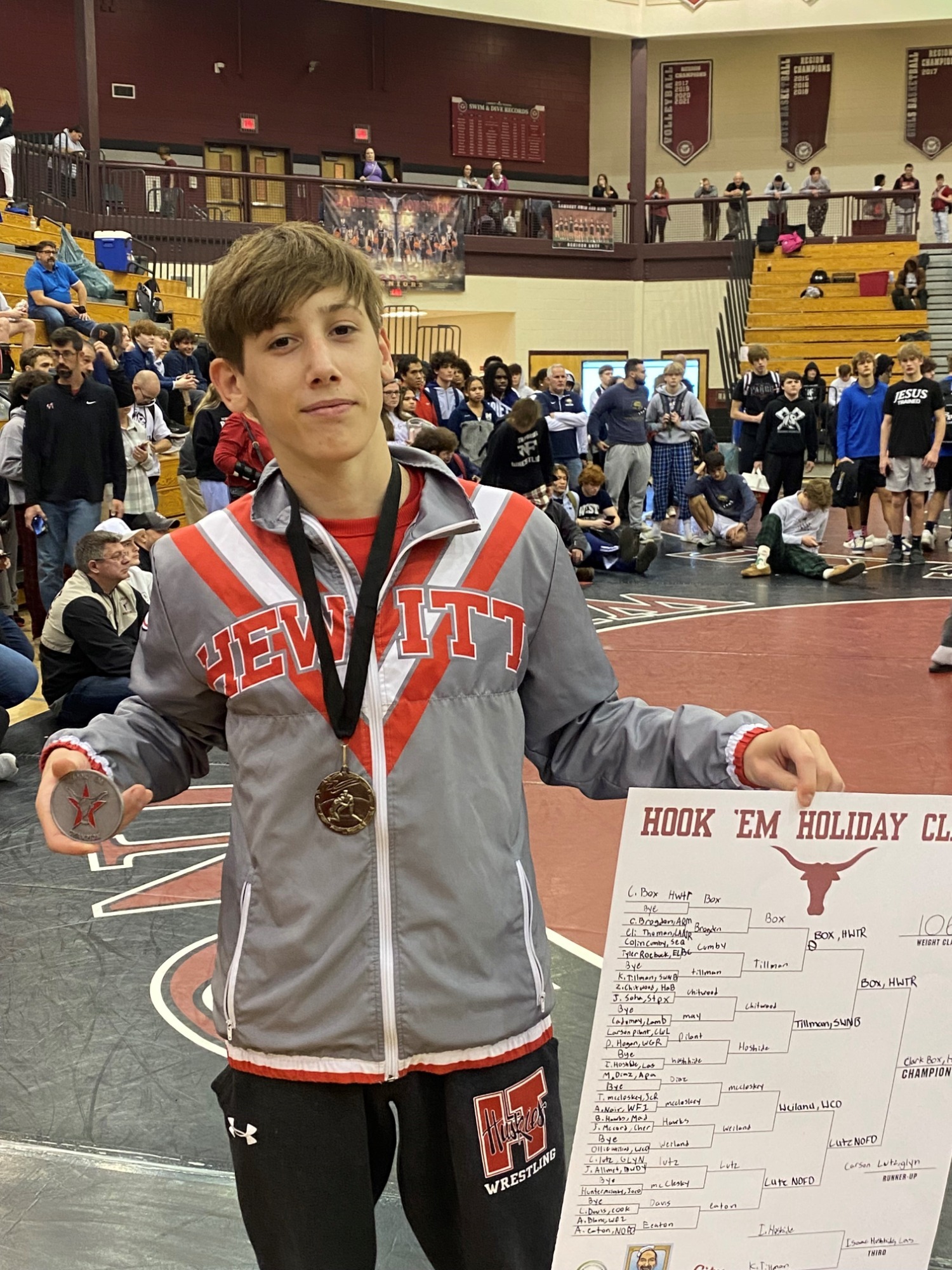 Wrestling Earns TopFive Finish in HewittTrussville High School