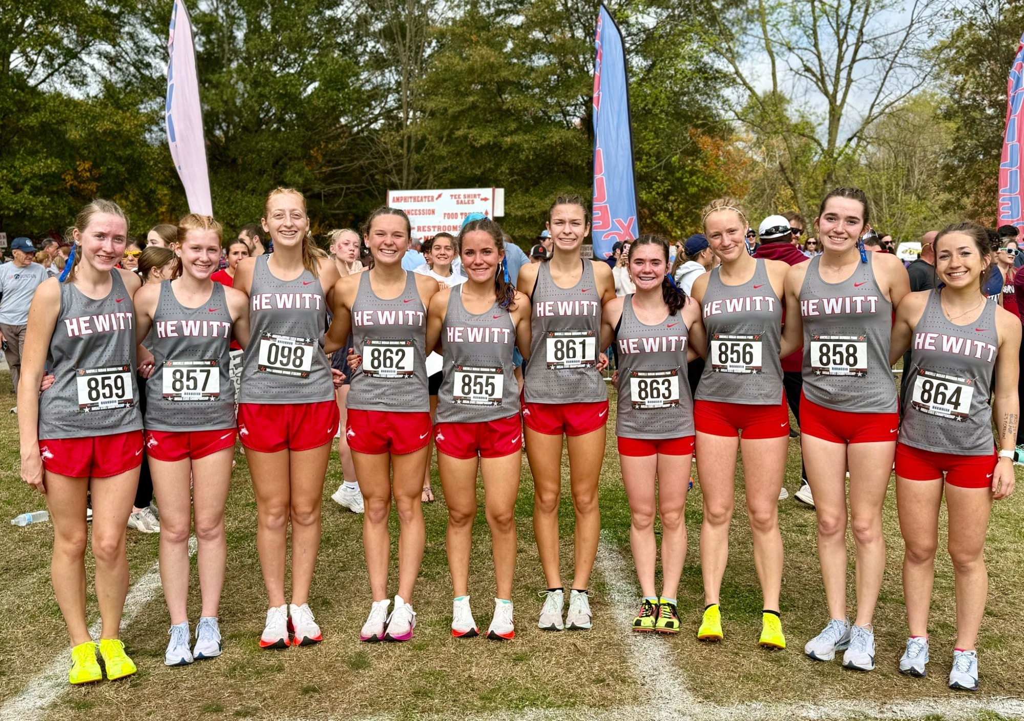 Girls Cross Country at AHSAA 7A State Meet