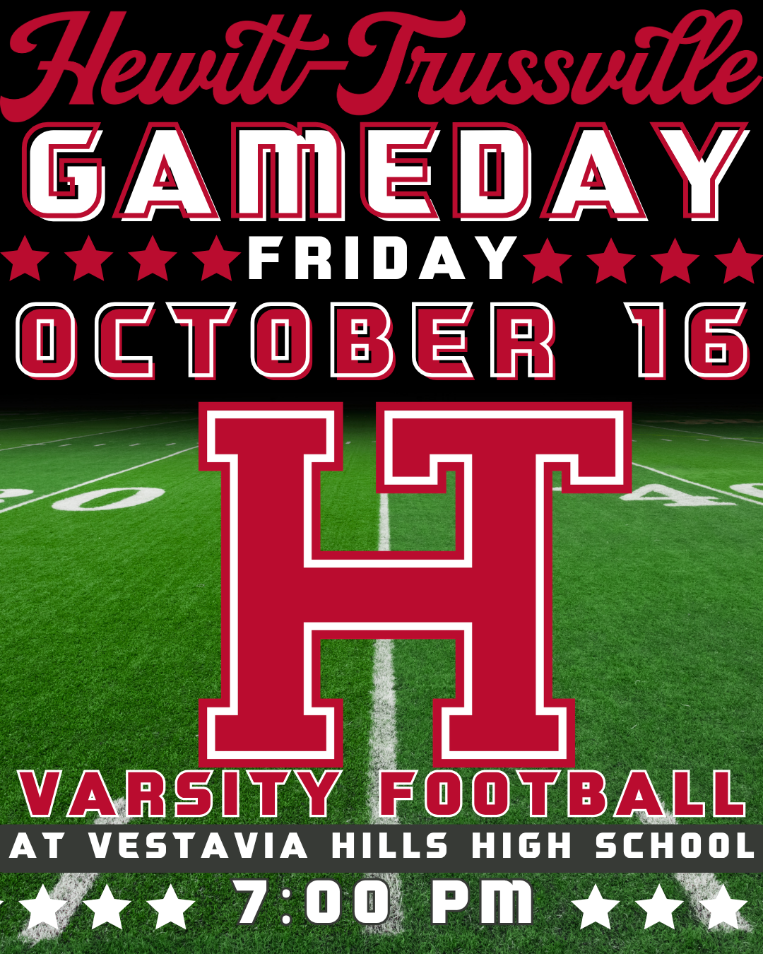 Varsity Football Game at Vestavia