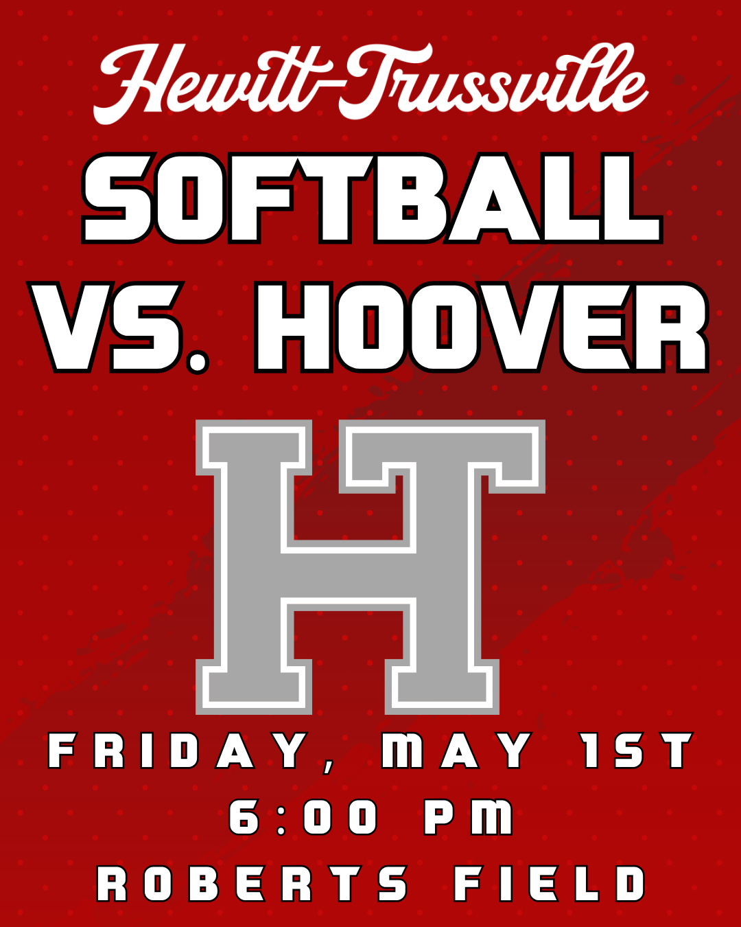 Softball area tournament graphic
