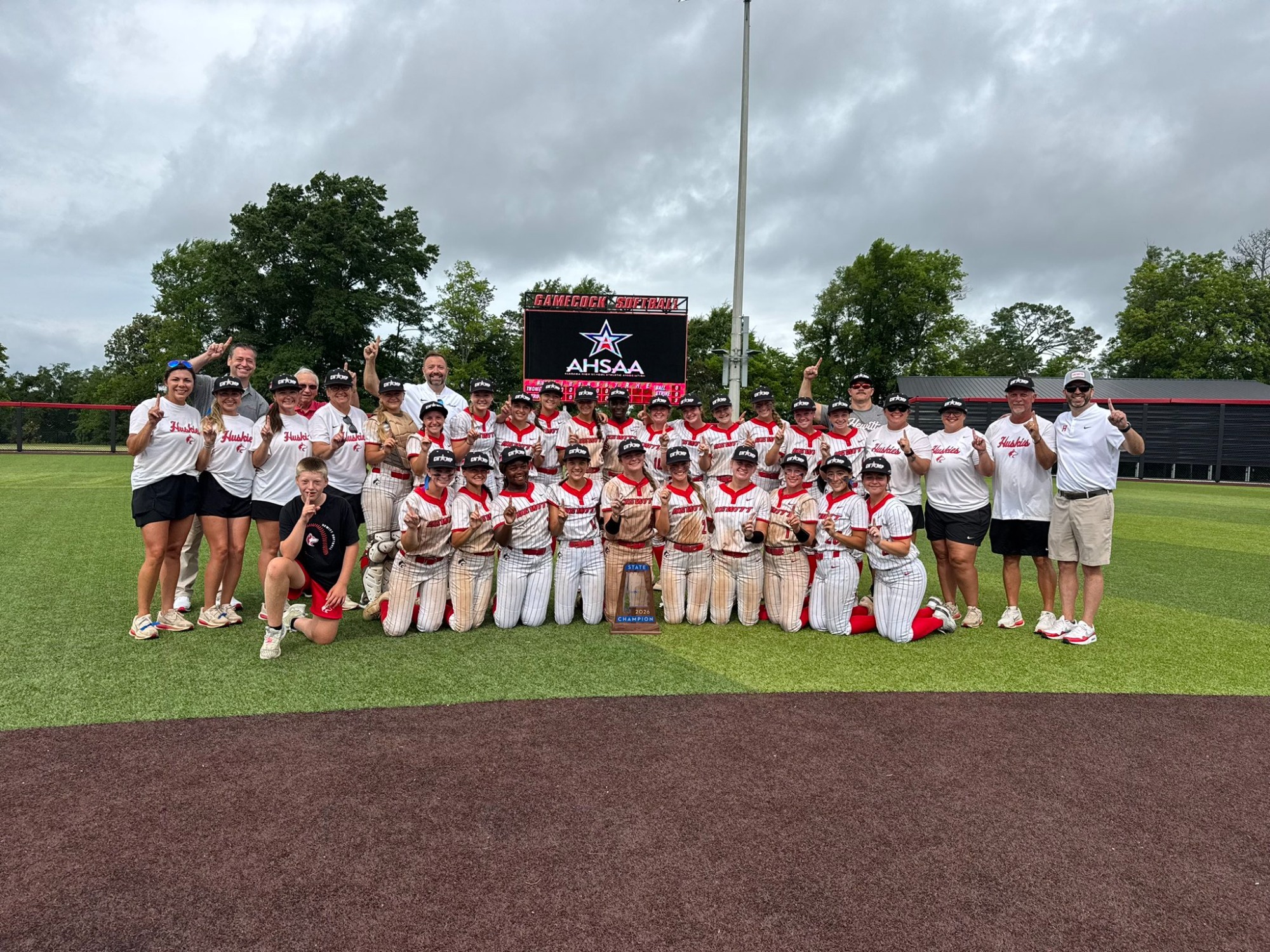 State Champion Softball Team and Staff