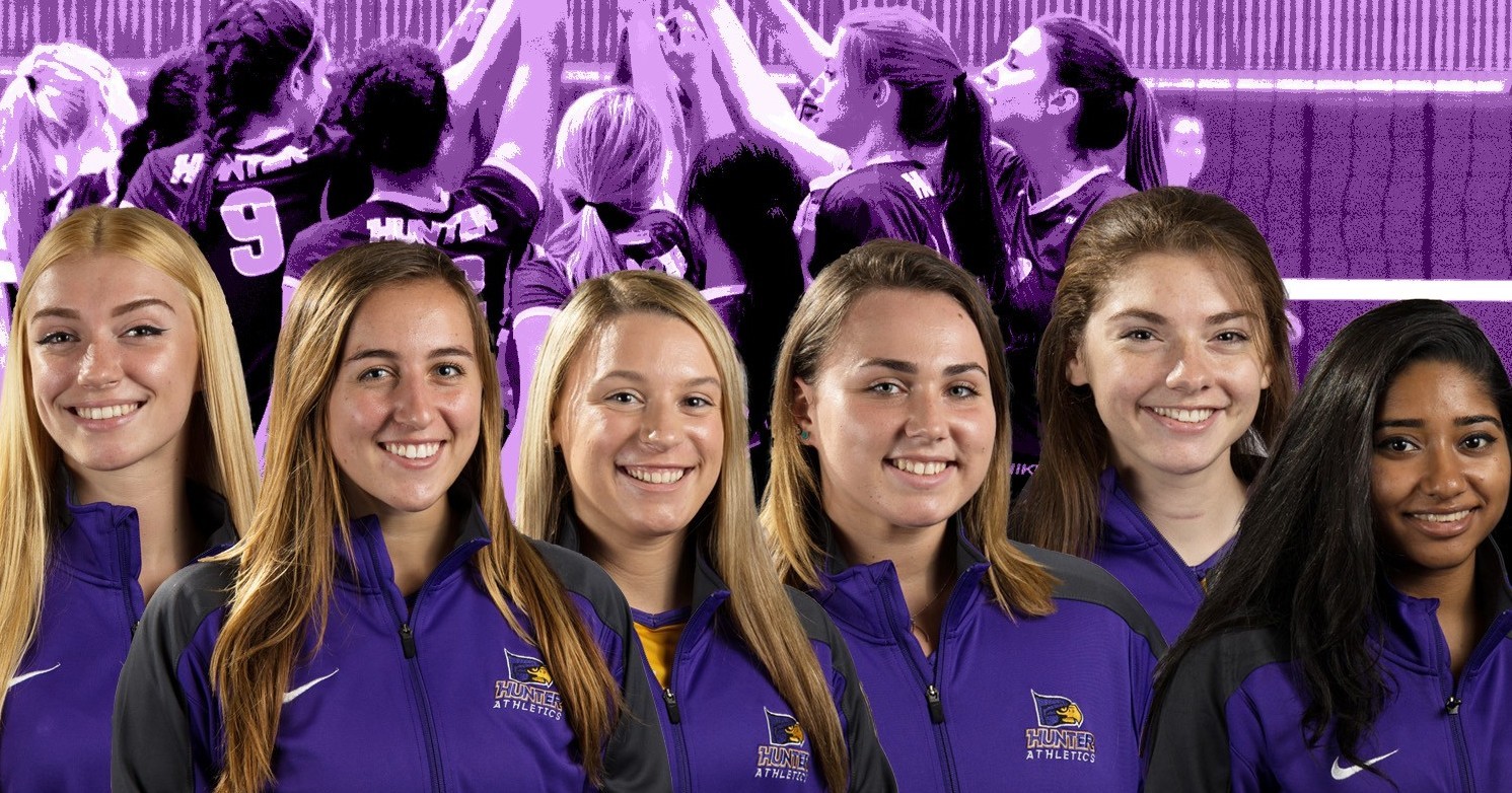 Six Women's Volleyball Players Earn CUNYAC AllStar Honors Hunter