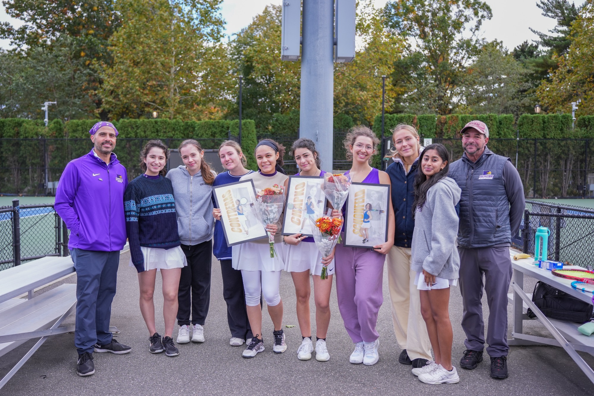 2025 womens tennis senior day