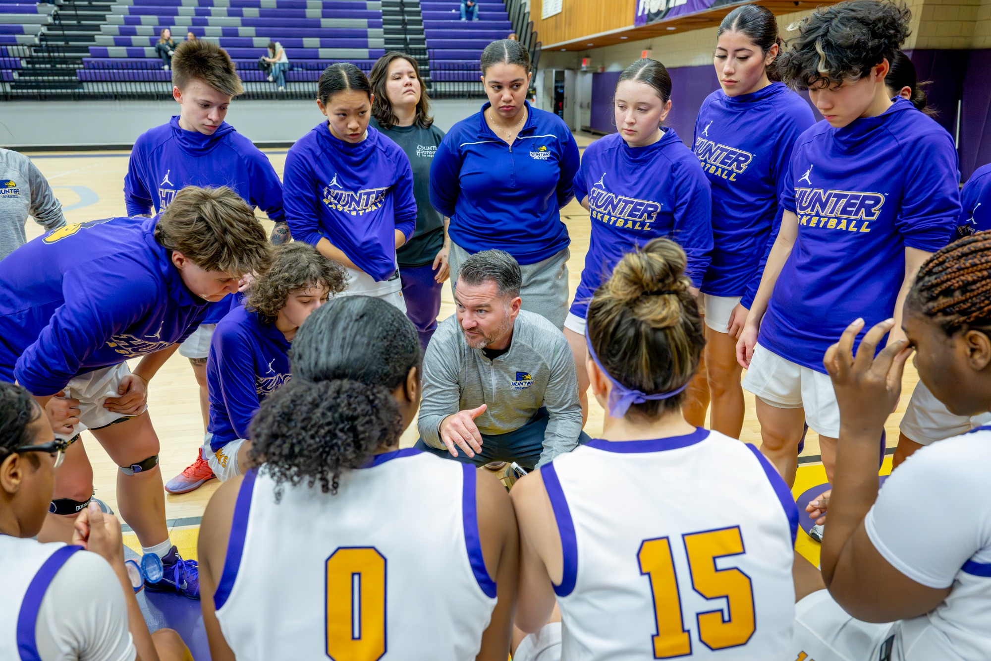 Team Huddle Coach John Garrett