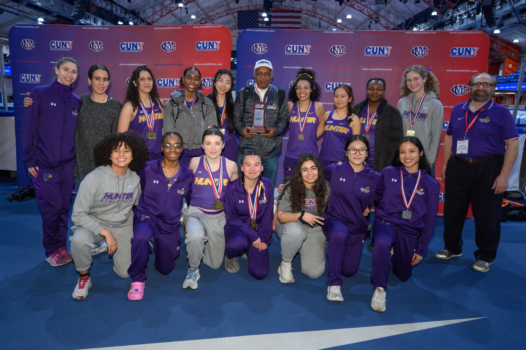 2024-25 women's indoor track and field cunyac championships