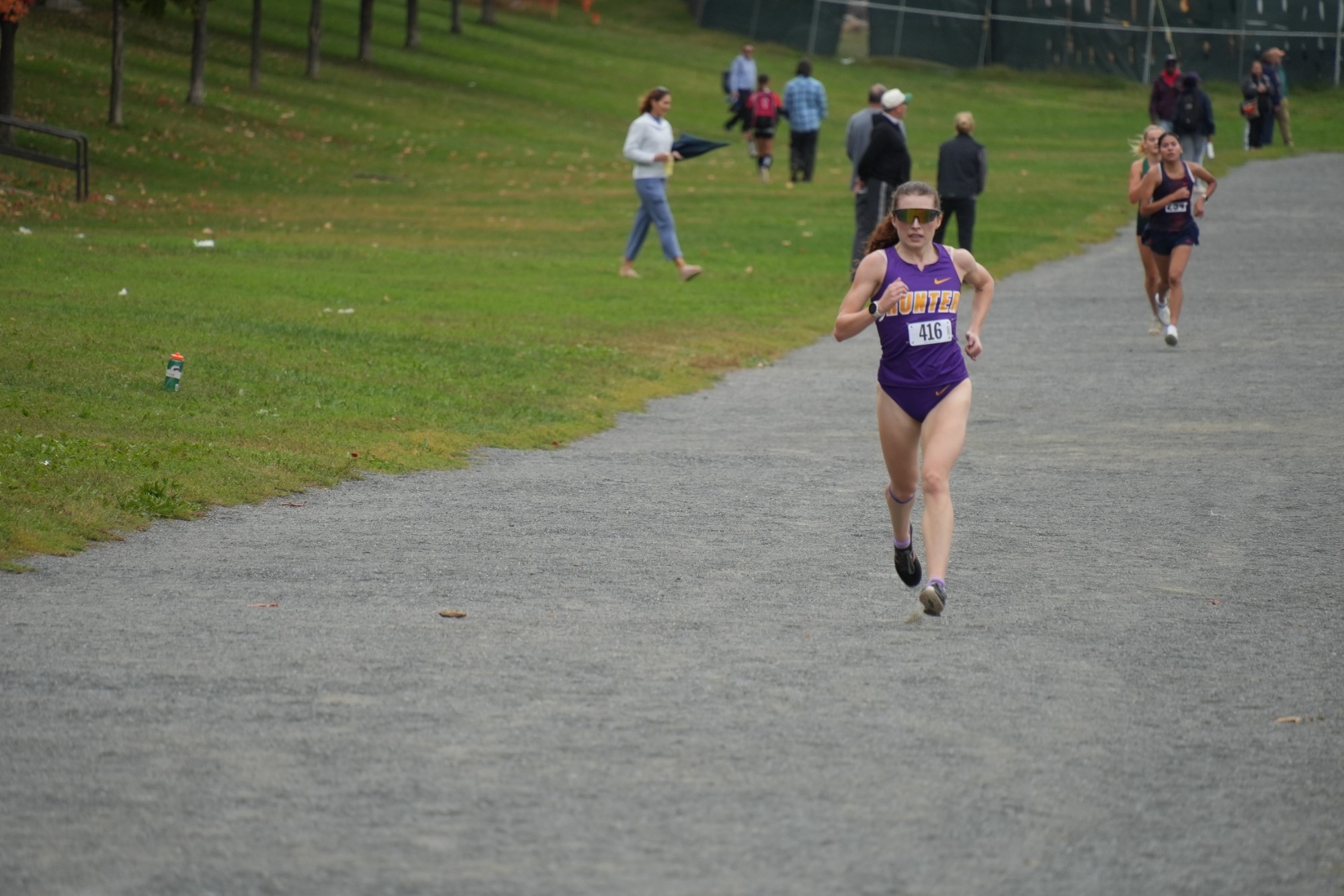 Shannon Ferri competes for Hunter women's cross country.