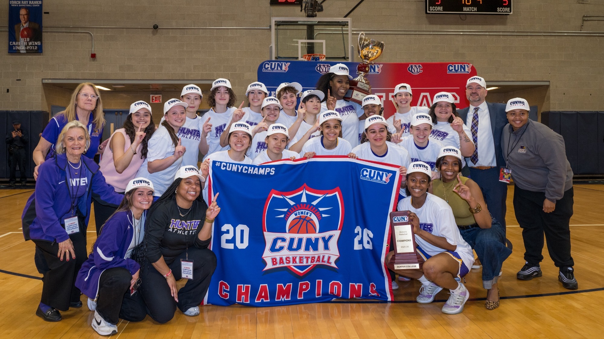 2025-26 women's basketball cunyac champions