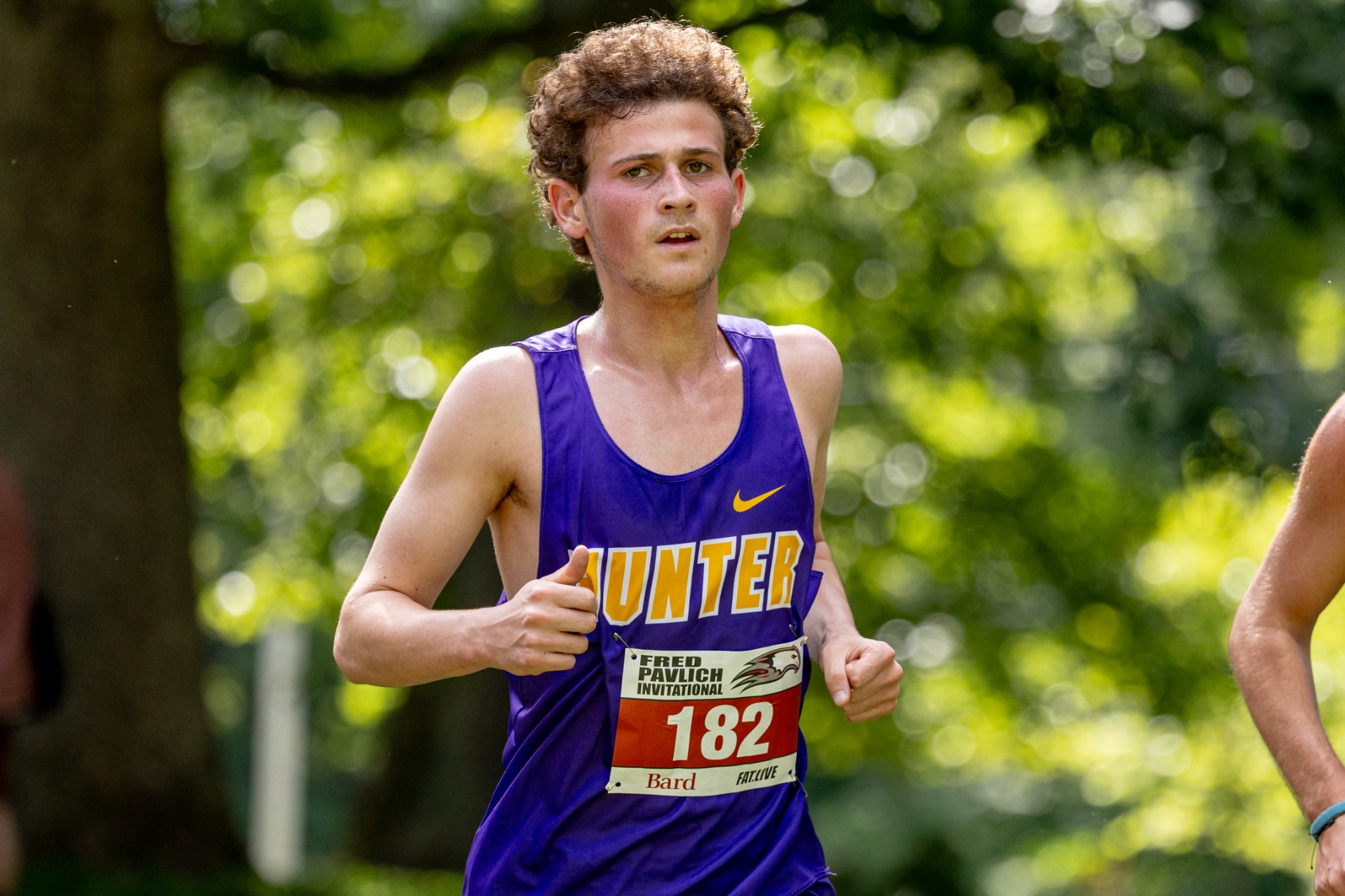 Leonardo Kaplan competes at the Fred Pavlich Invitational.