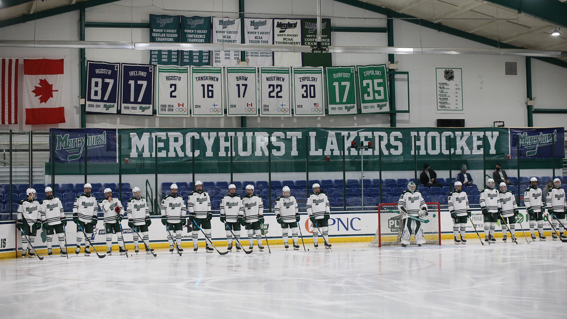 Men's Hockey Starting Lineup