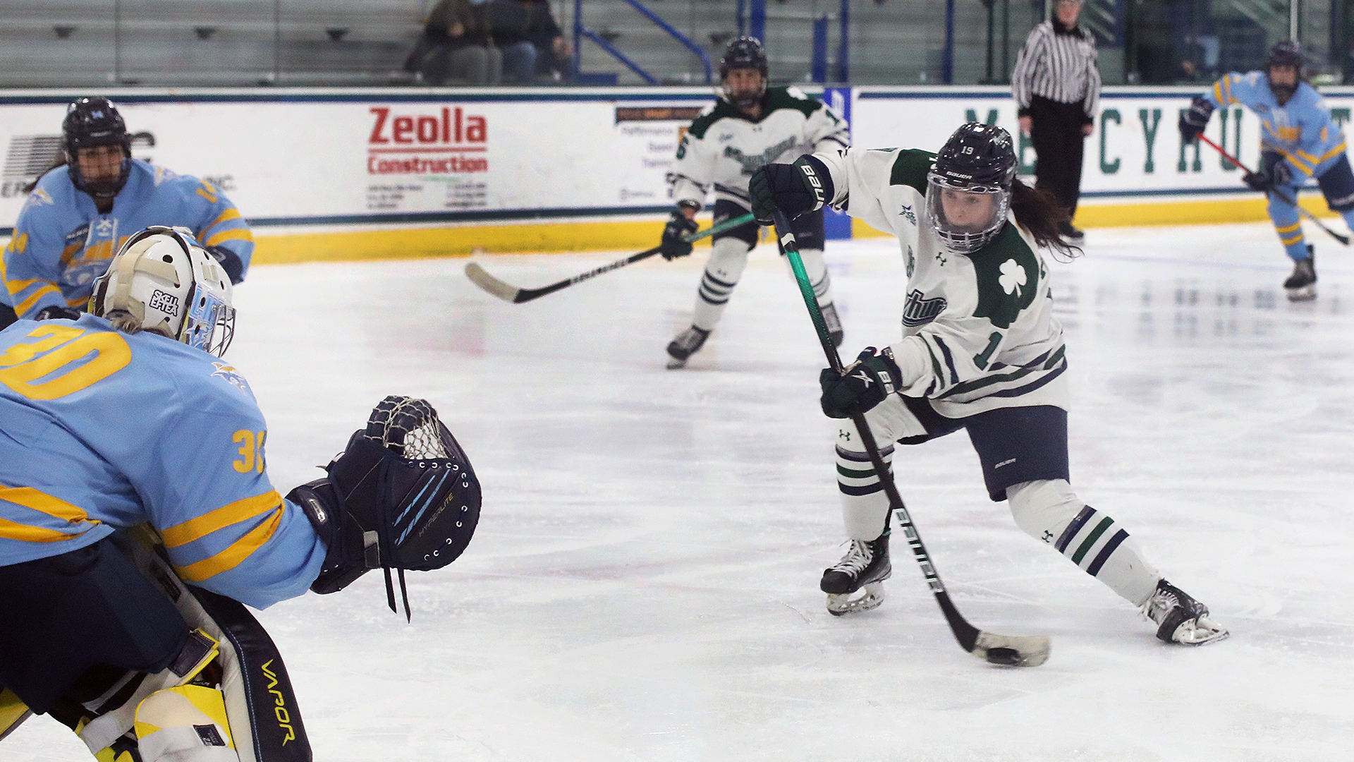 Women’s Hockey Drops 32 Decision to LIU Mercyhurst University Athletics